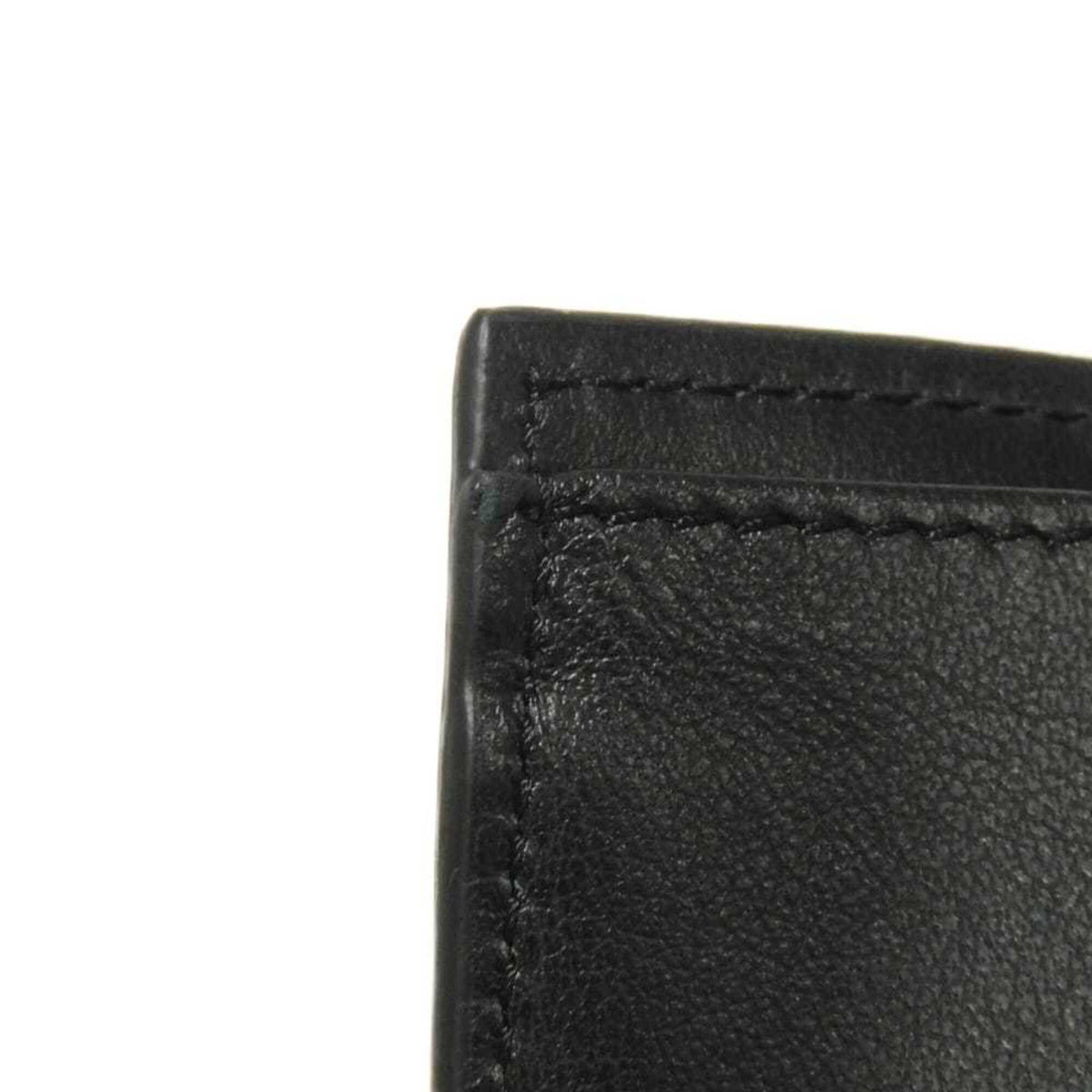 Fendi Black Gunmetal Wallet (Tri-Fold) (Pre-Owned)