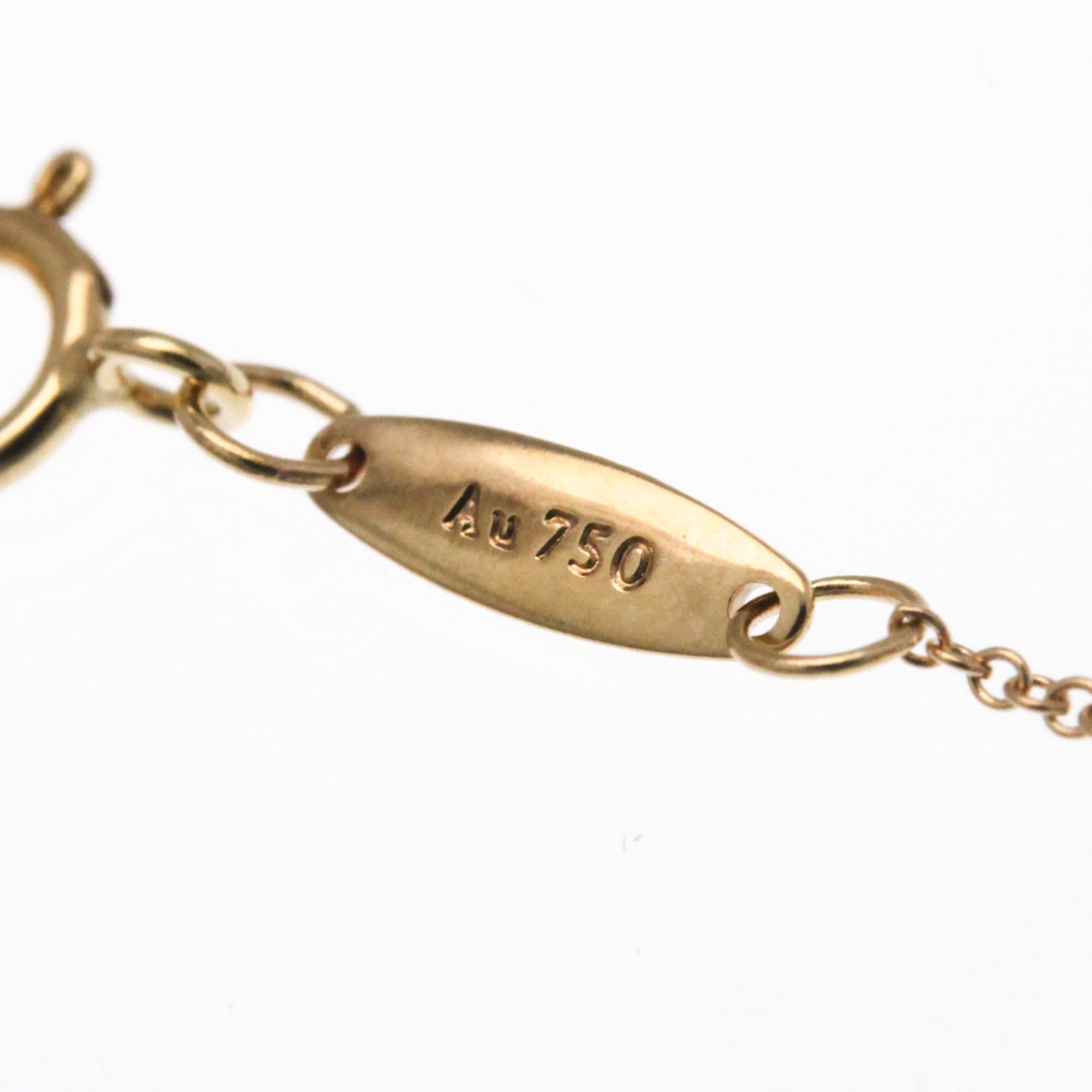 Tiffany & Co. Elsa Peretti Open Heart Pendant Necklace 18K Rose Gold Gold Pink_Gold Necklace Jewelry (Pre-Owned)