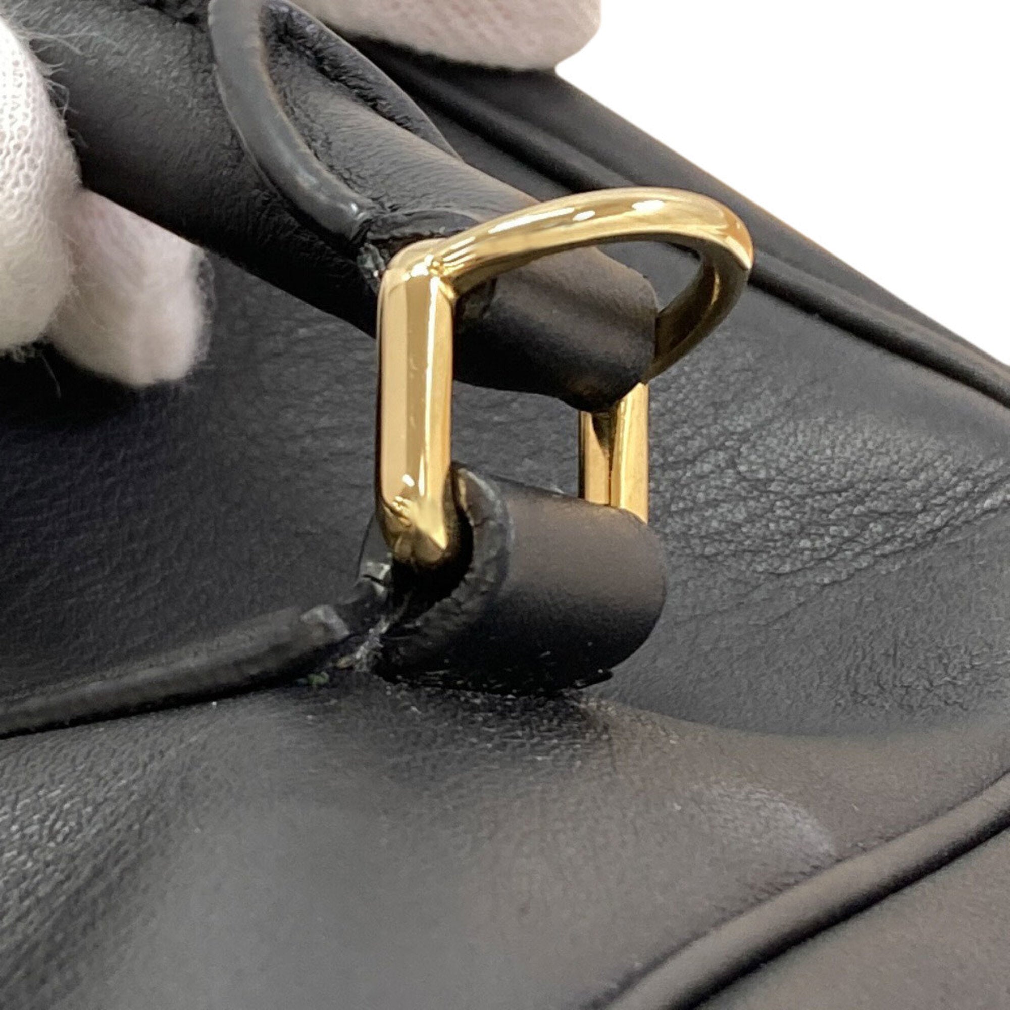 Loewe Amazona Black Canvas Handbag (Pre-Owned)