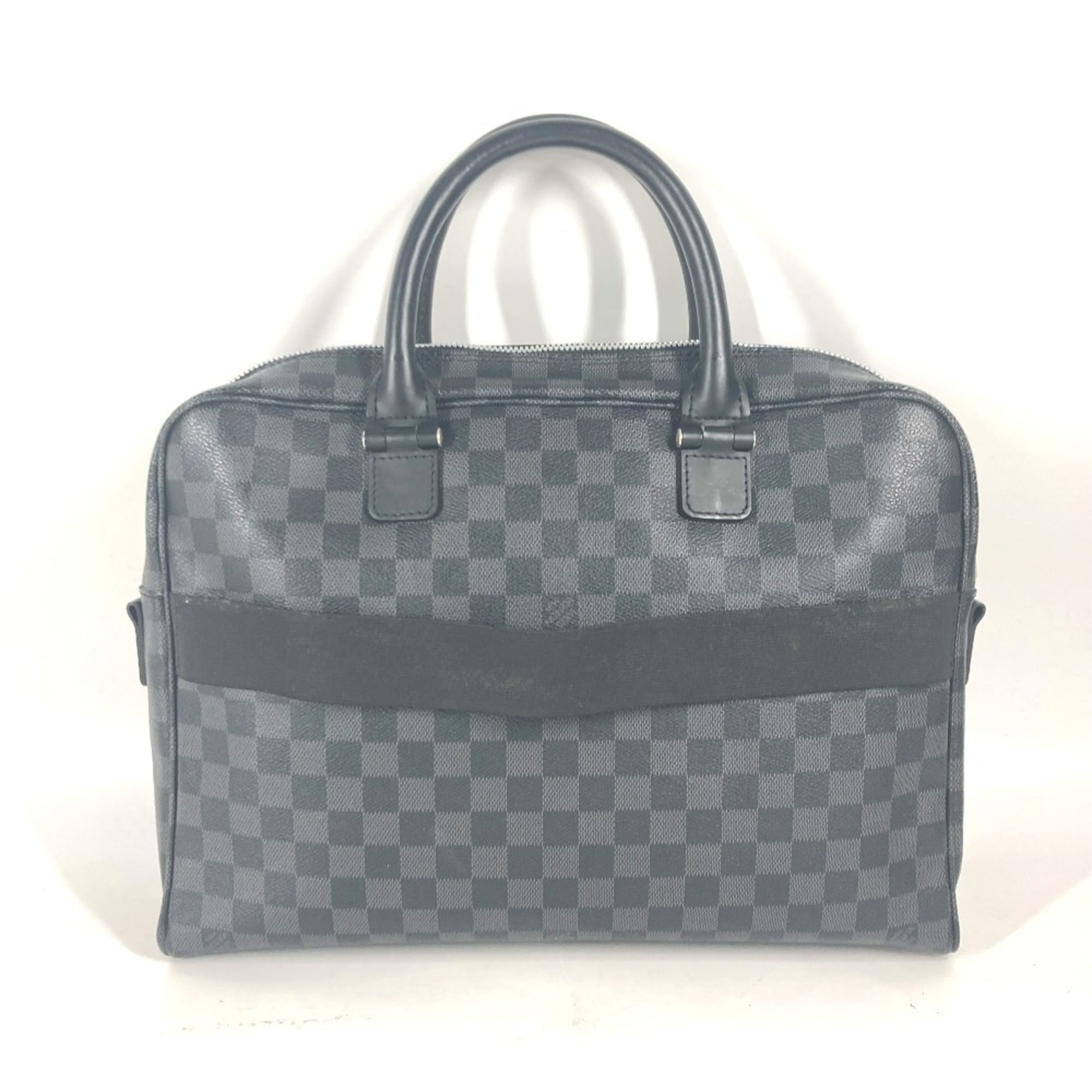 Louis Vuitton Black Damier Graphite Handbag Tote Bag (Pre-Owned)
