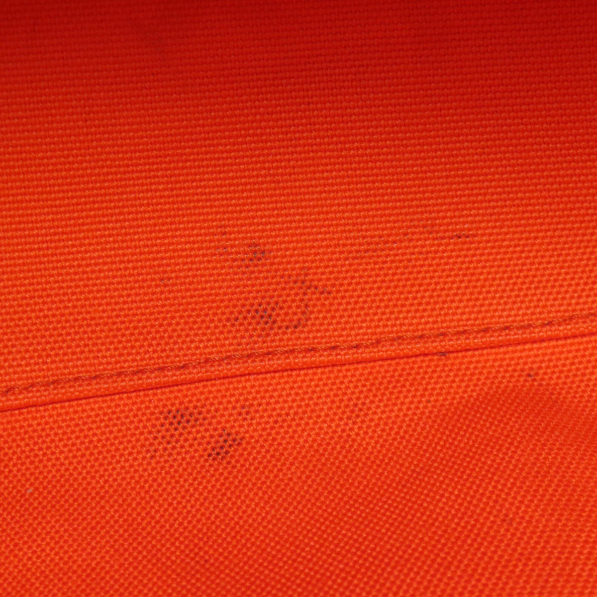Prada Orange Canvas Handbag (Pre-Owned)