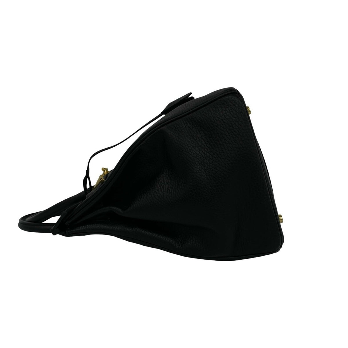 Hermes Black Ardennes Leather Handbag Tote Bag (Pre-Owned)