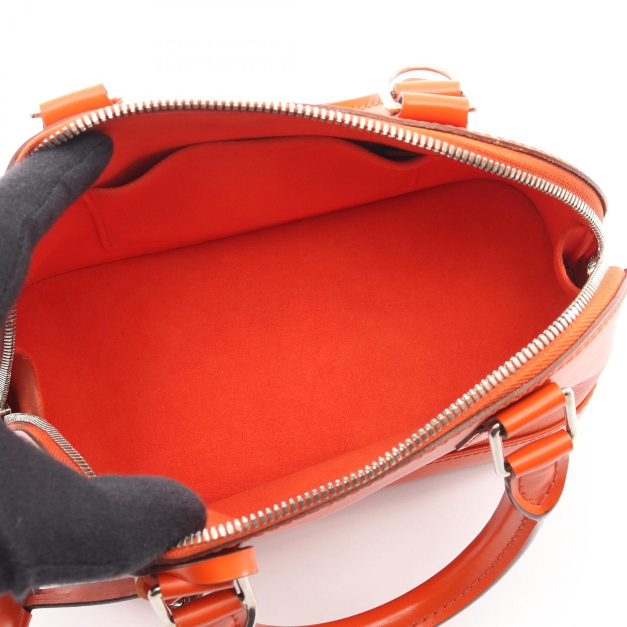 Louis Vuitton Orange Epi Leather Handbag (Pre-Owned)