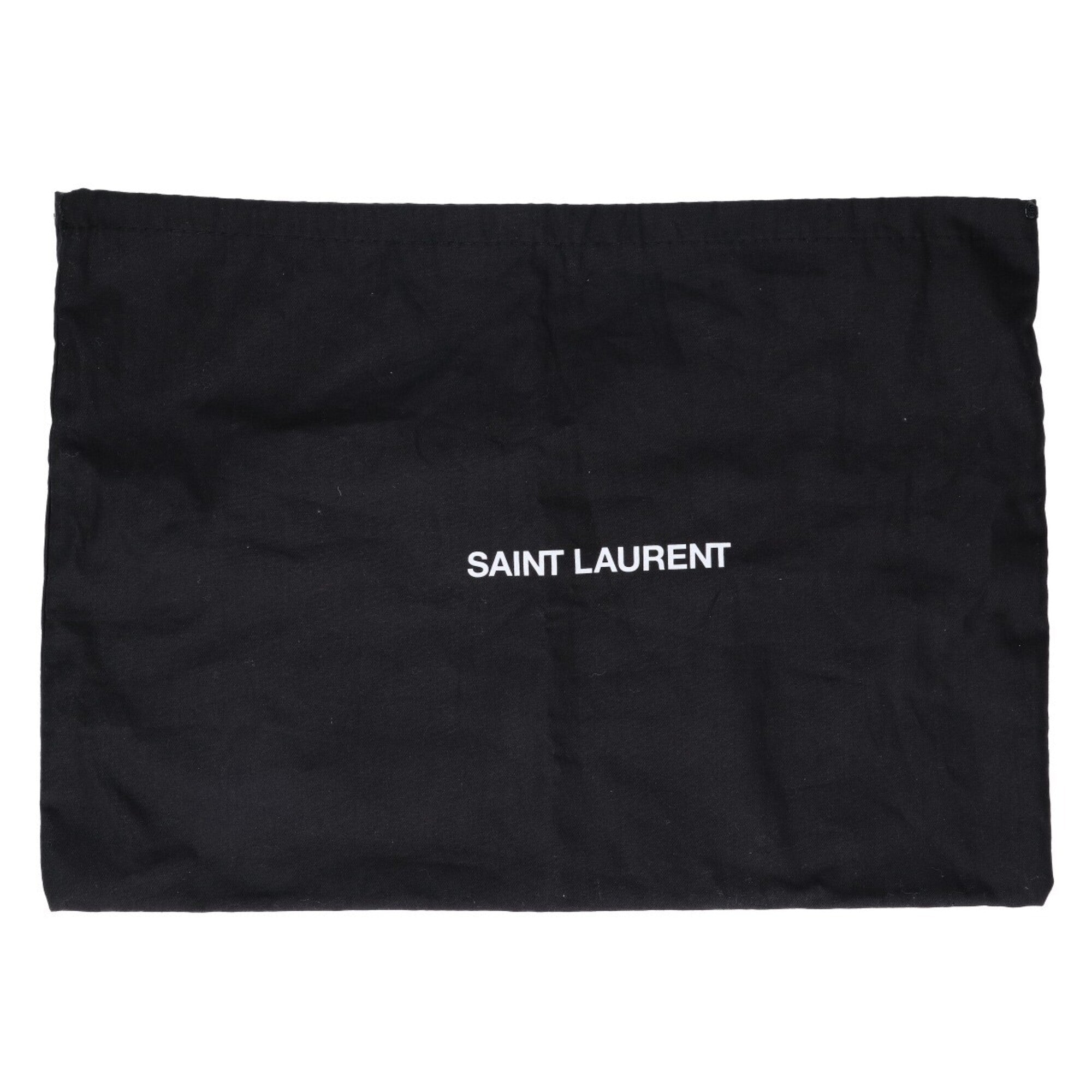 Saint Laurent Black Canvas Fanny Pack (Pre-Owned)