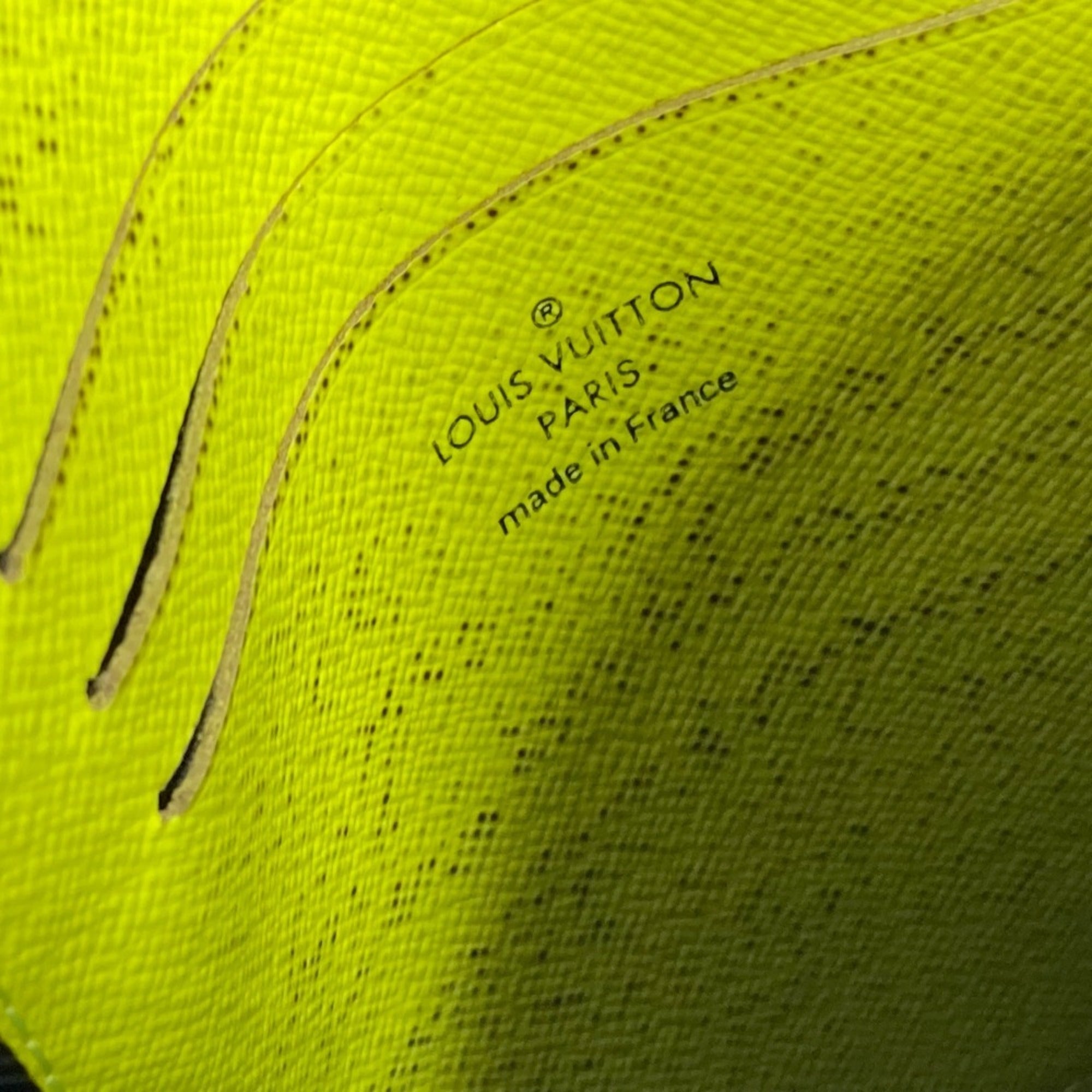 Louis Vuitton Brown Yellow Monogram Pochette Shoulder Bag (Pre-Owned)