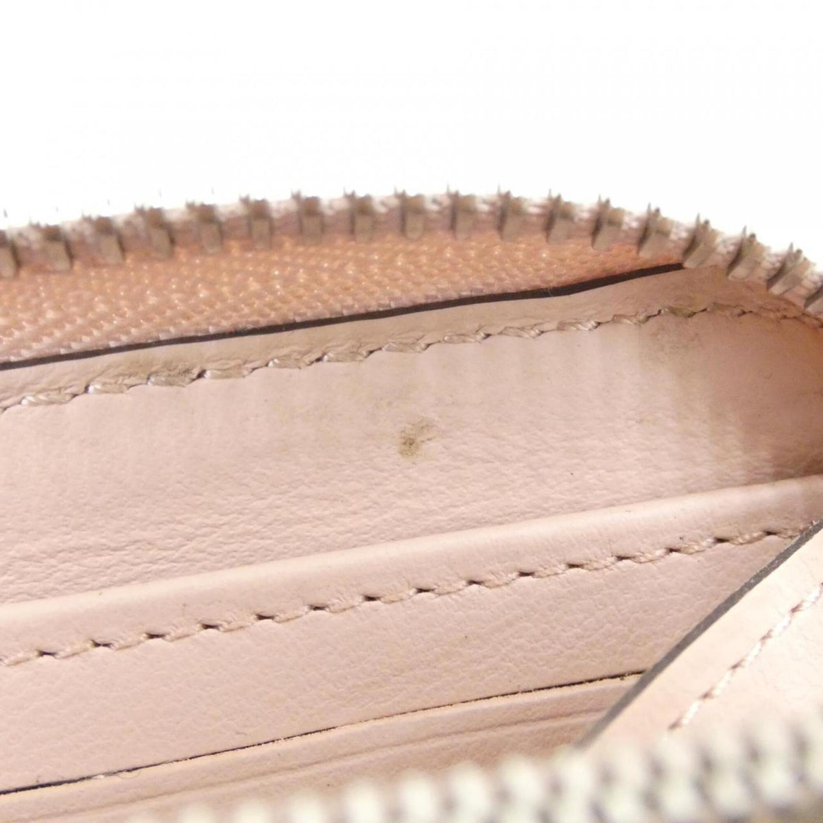 Louis Vuitton Magnolia Pink Leather Long Wallet (Bi-Fold) (Pre-Owned)