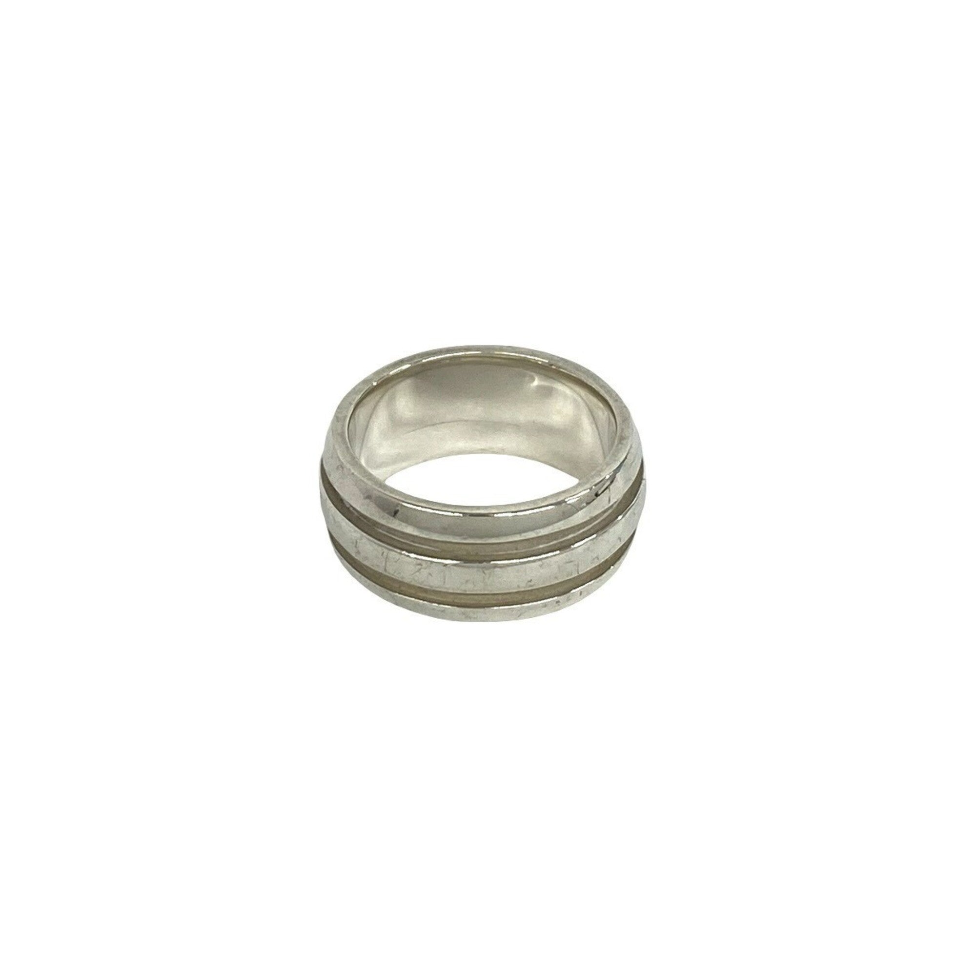 Tiffany Silver Silver 925 Band Ring (Pre-Owned)