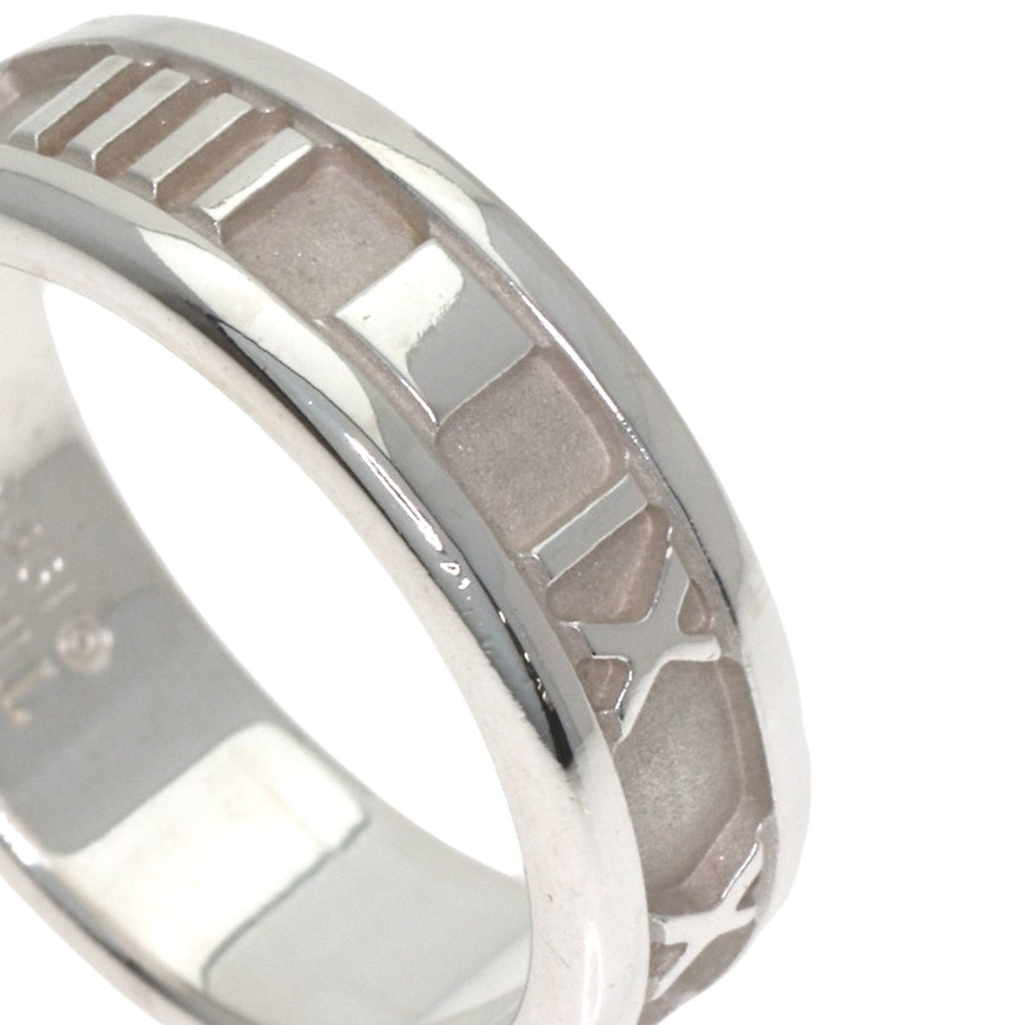 Tiffany Atlas Silver Band Ring (Pre-Owned)