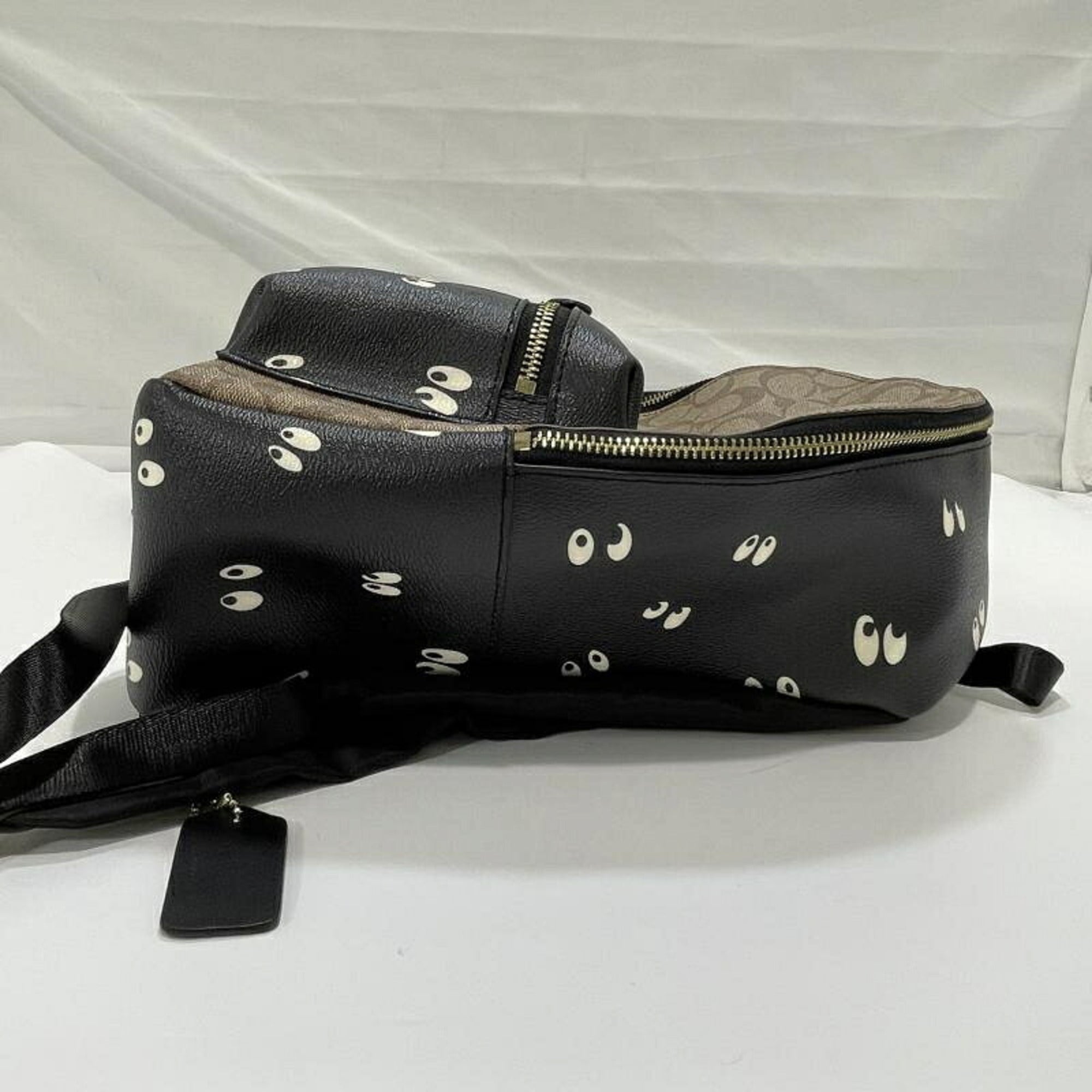 Coach Black Brown Backpack (Pre-Owned)