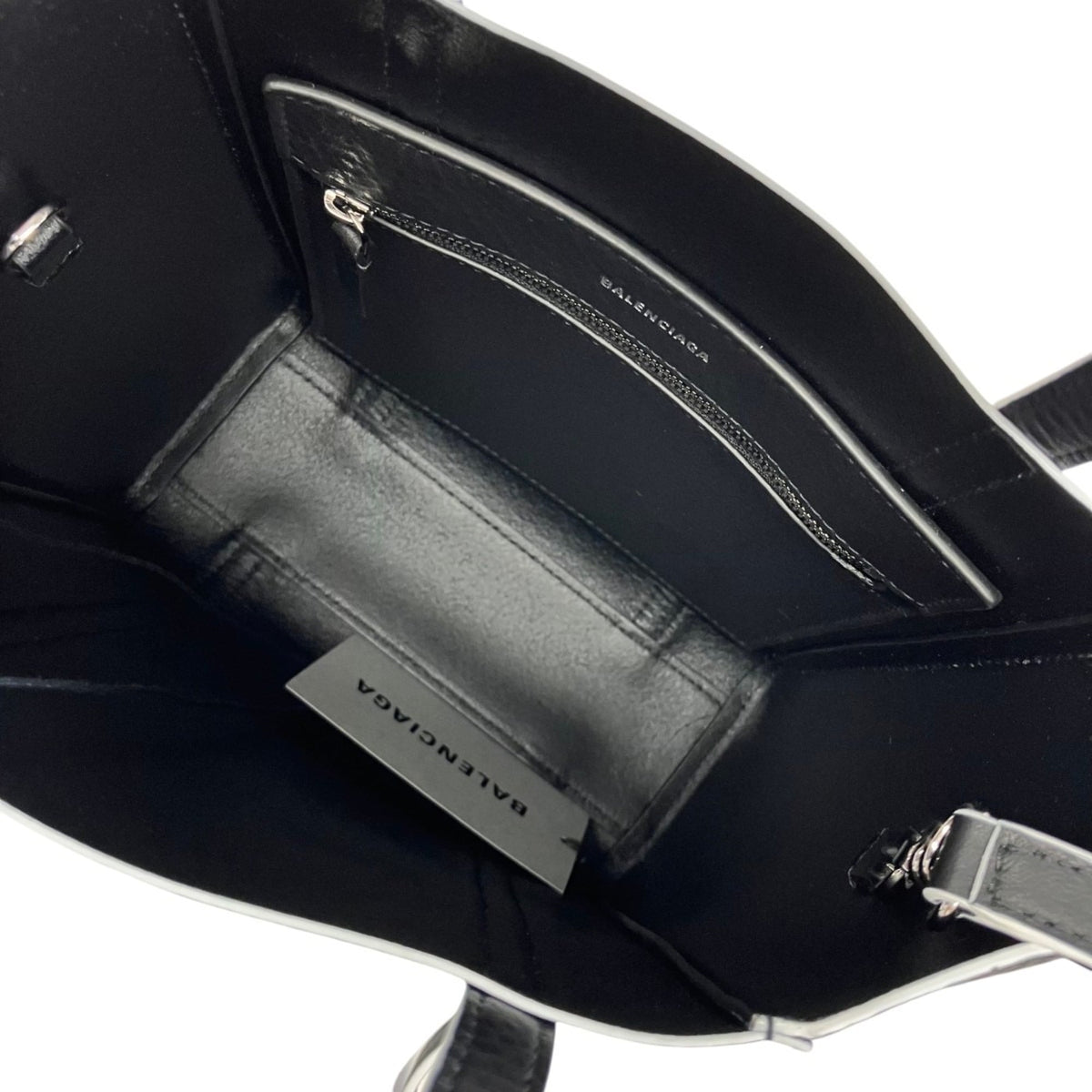 Balenciaga Black Leather Tote Bag (Pre-Owned)