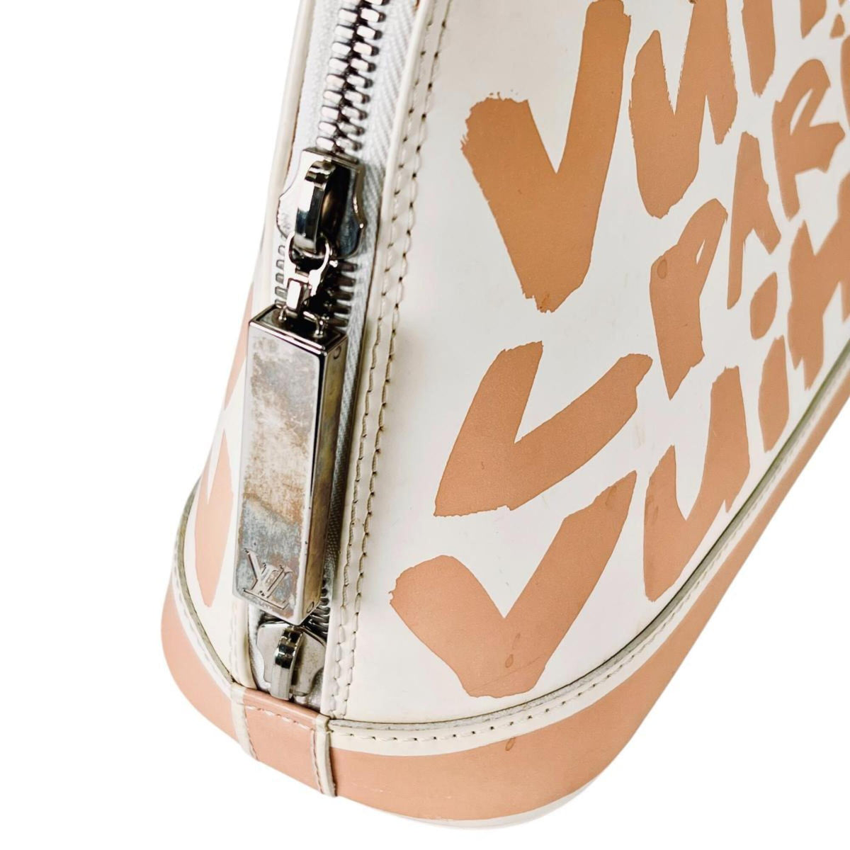 Louis Vuitton Beige Leather Handbag (Pre-Owned)