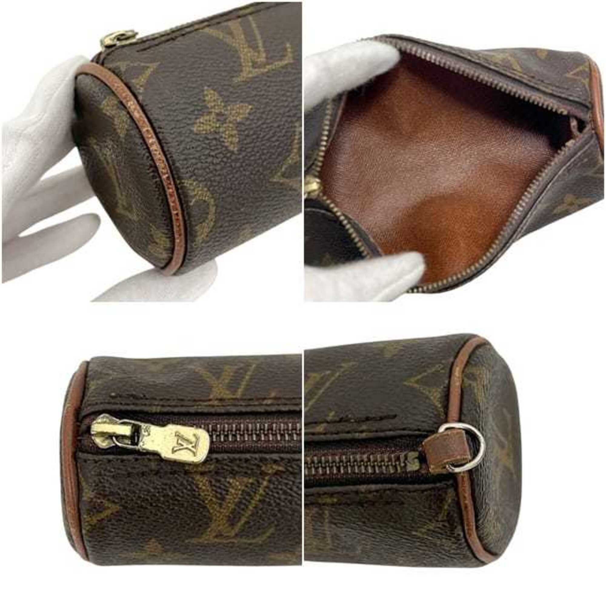 Louis Vuitton Brown Monogram Handbag Pouch (Pre-Owned)
