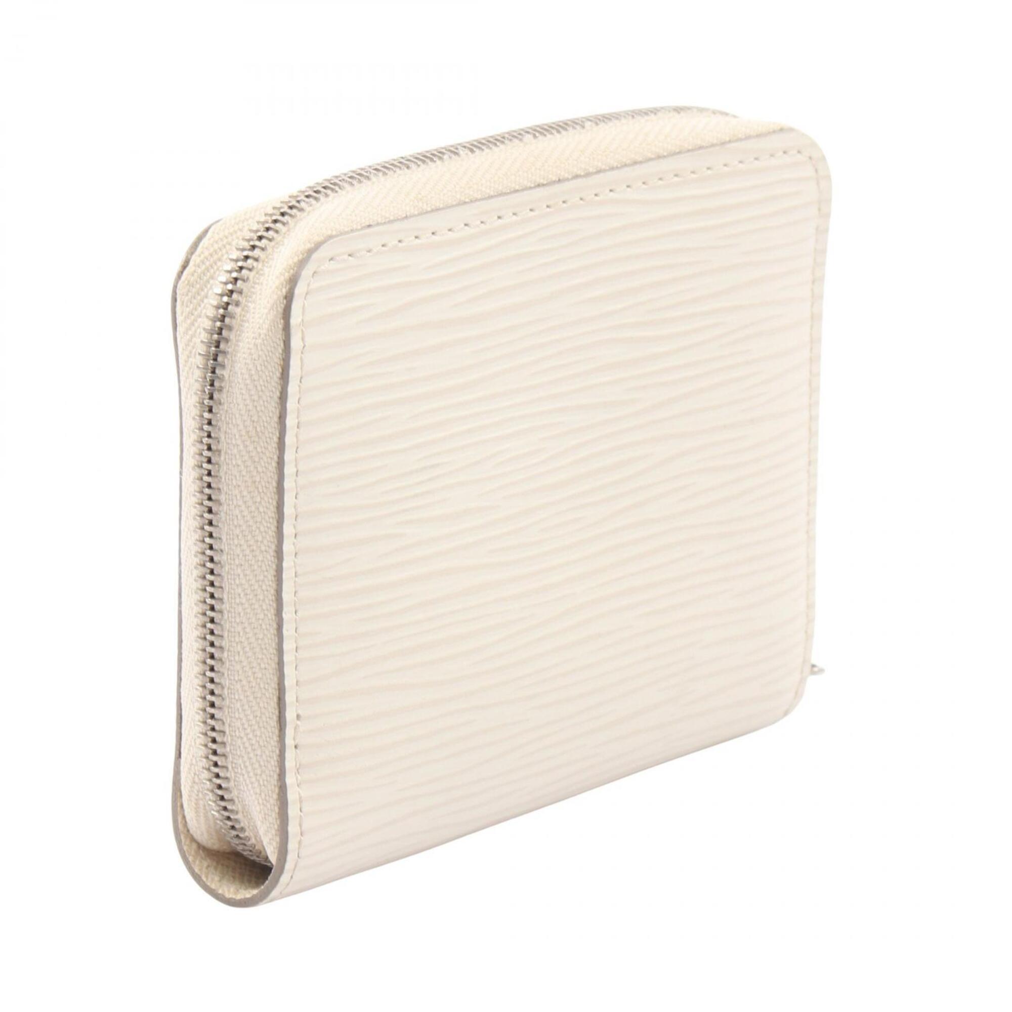 Louis Vuitton Lv Off White White Epi Leather Coin Purse/Coin Case (Pre-Owned)