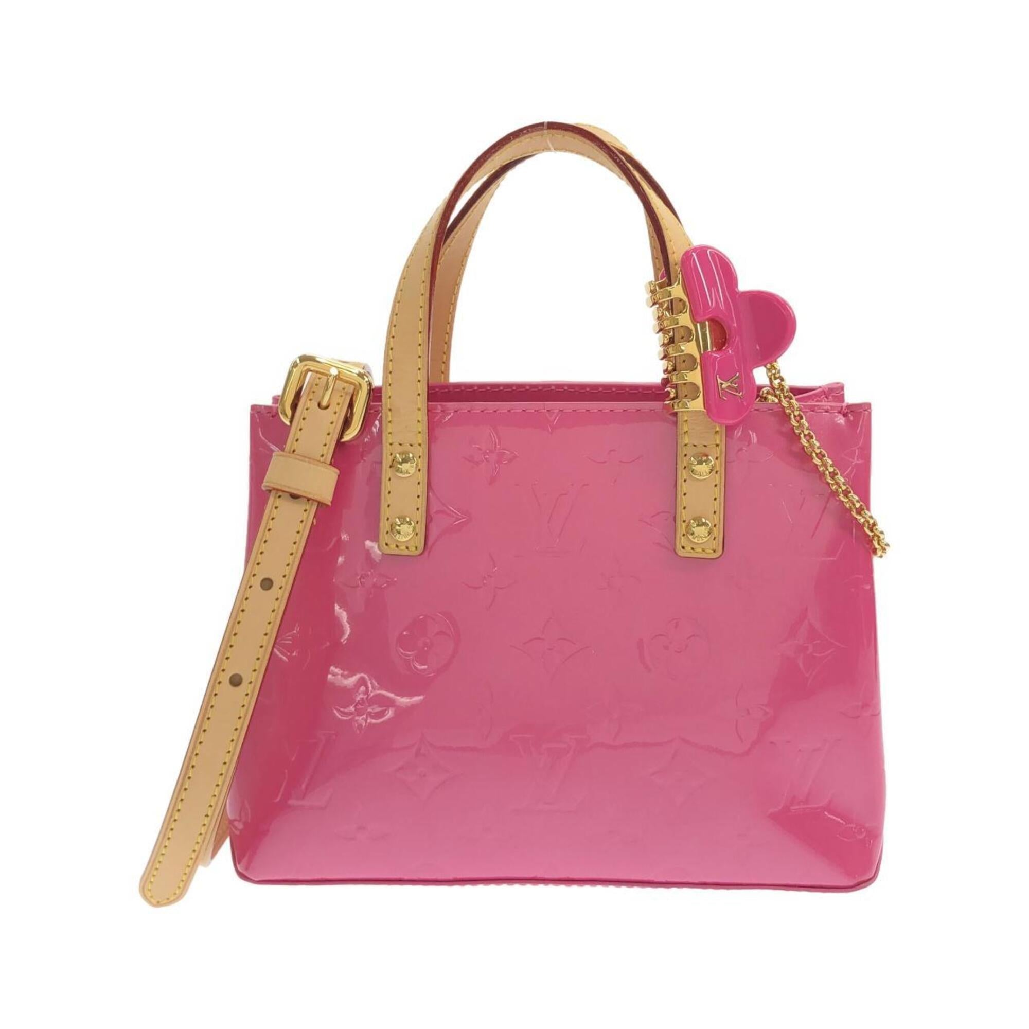 Louis Vuitton Pink Leather Handbag (Pre-Owned)