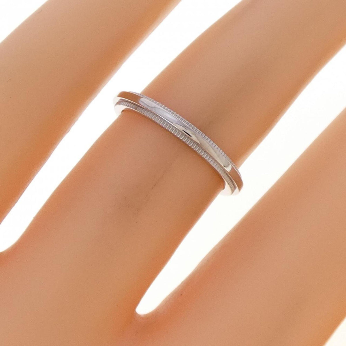Tiffany Platinum 950 Band Ring (Pre-Owned)
