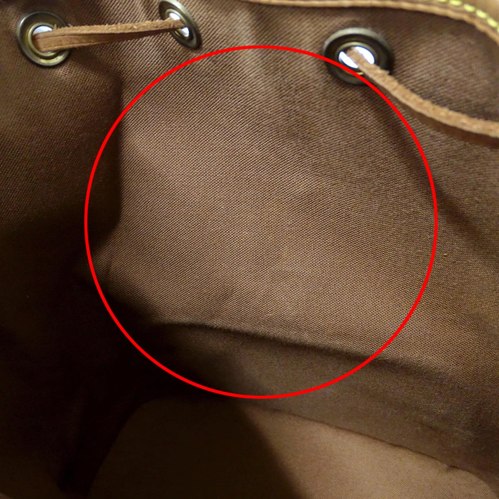 Louis Vuitton Brown Monogram Canvas Handbag (Pre-Owned)