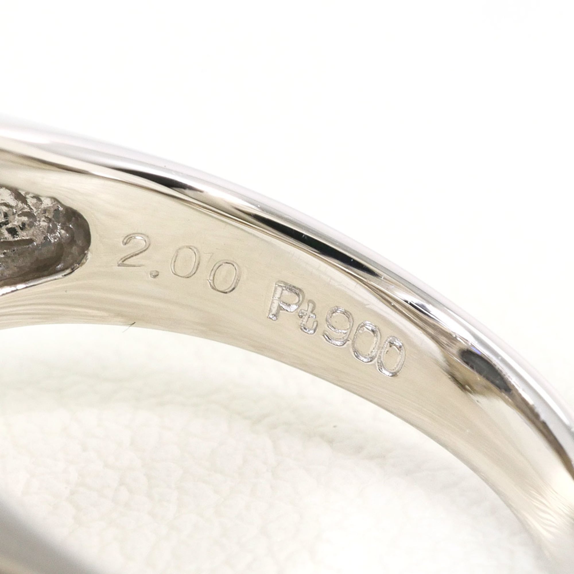 Unbranded Black Platinum Platinum 900 Band Ring (Pre-Owned)
