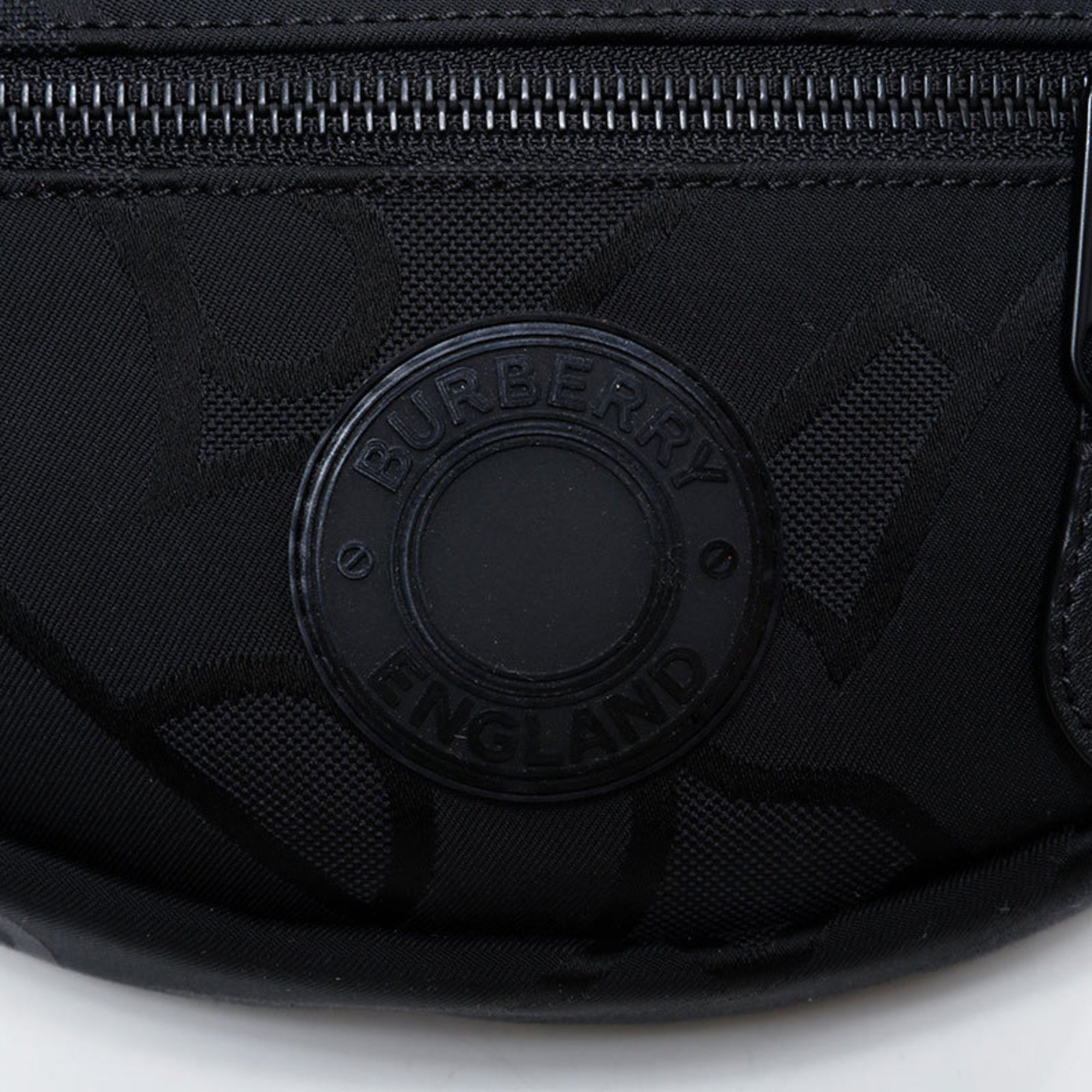 Burberry Black Nylon Fanny Pack Shoulder Bag (Pre-Owned)