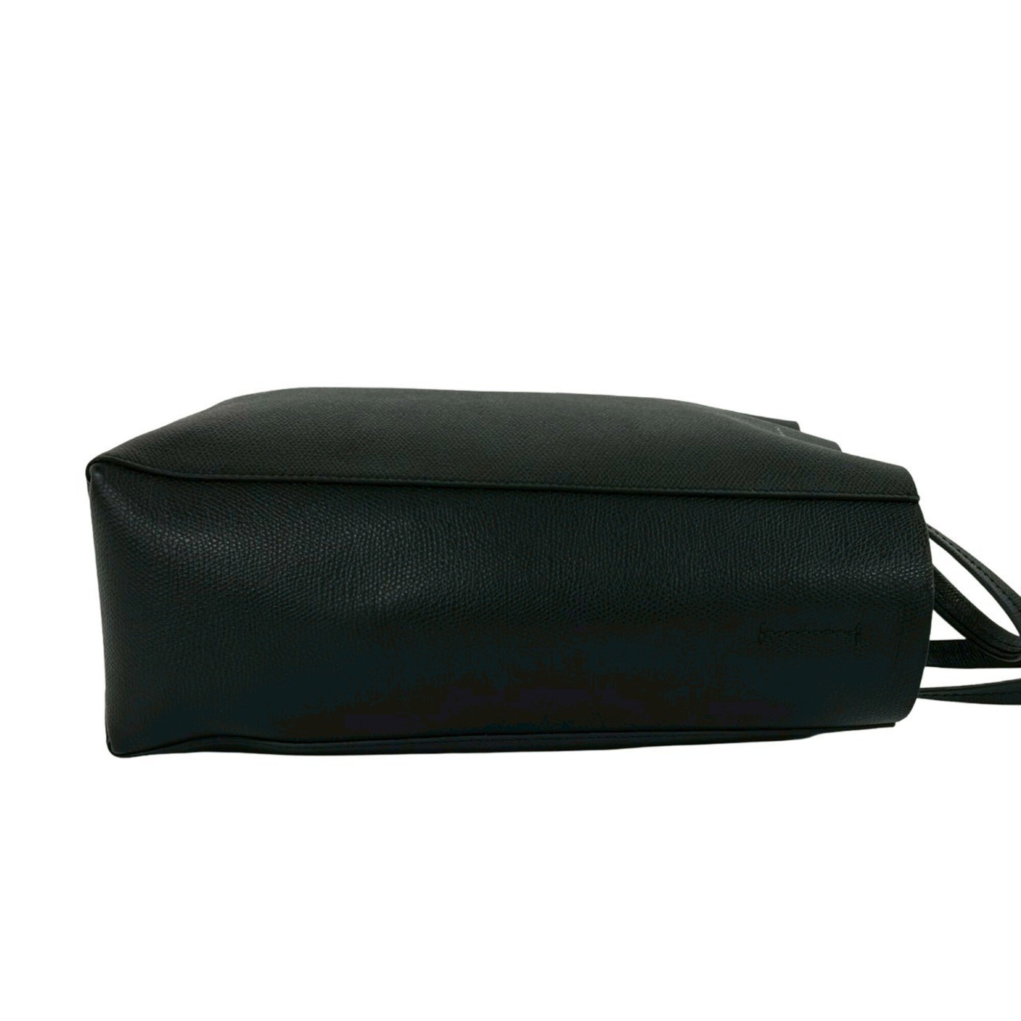 Celine Black Leather Handbag Shoulder Bag Tote Bag (Pre-Owned)