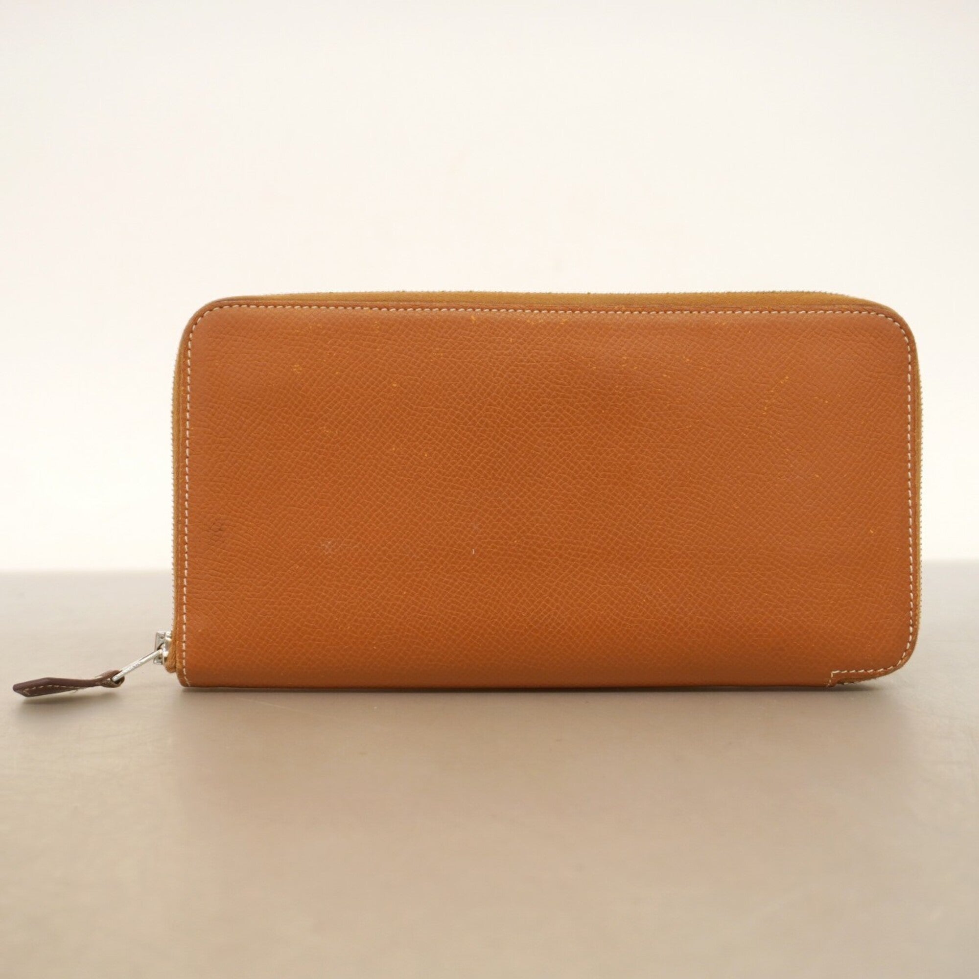 Hermes Gold Epsom Leather Long Wallet (Bi-Fold) (Pre-Owned)