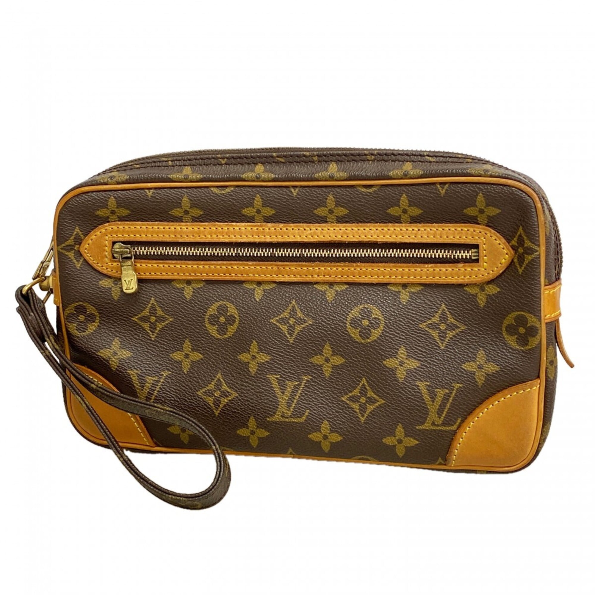 Louis Vuitton Brown Clutch Bag (Pre-Owned)