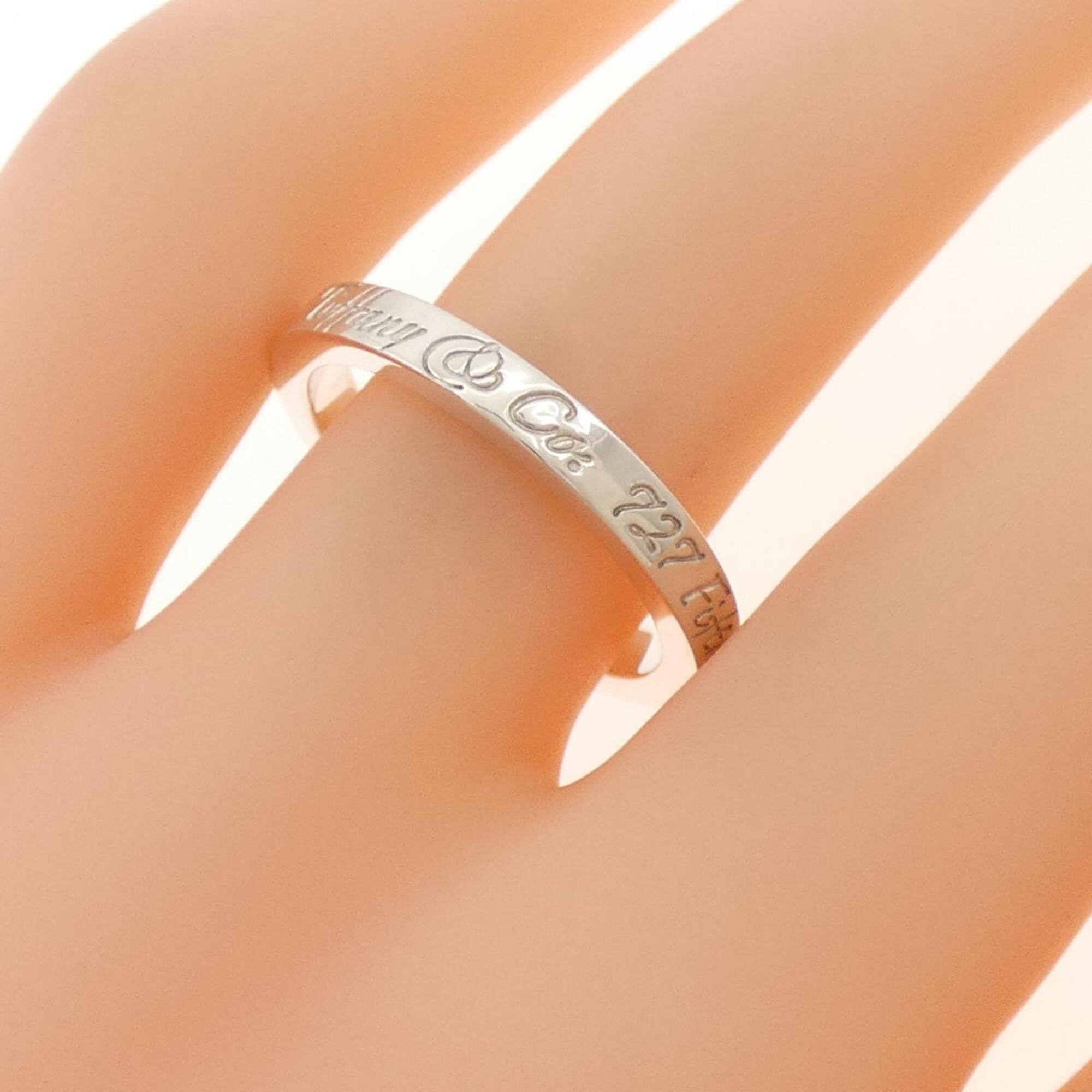 Tiffany Silver 925 Band Ring (Pre-Owned)