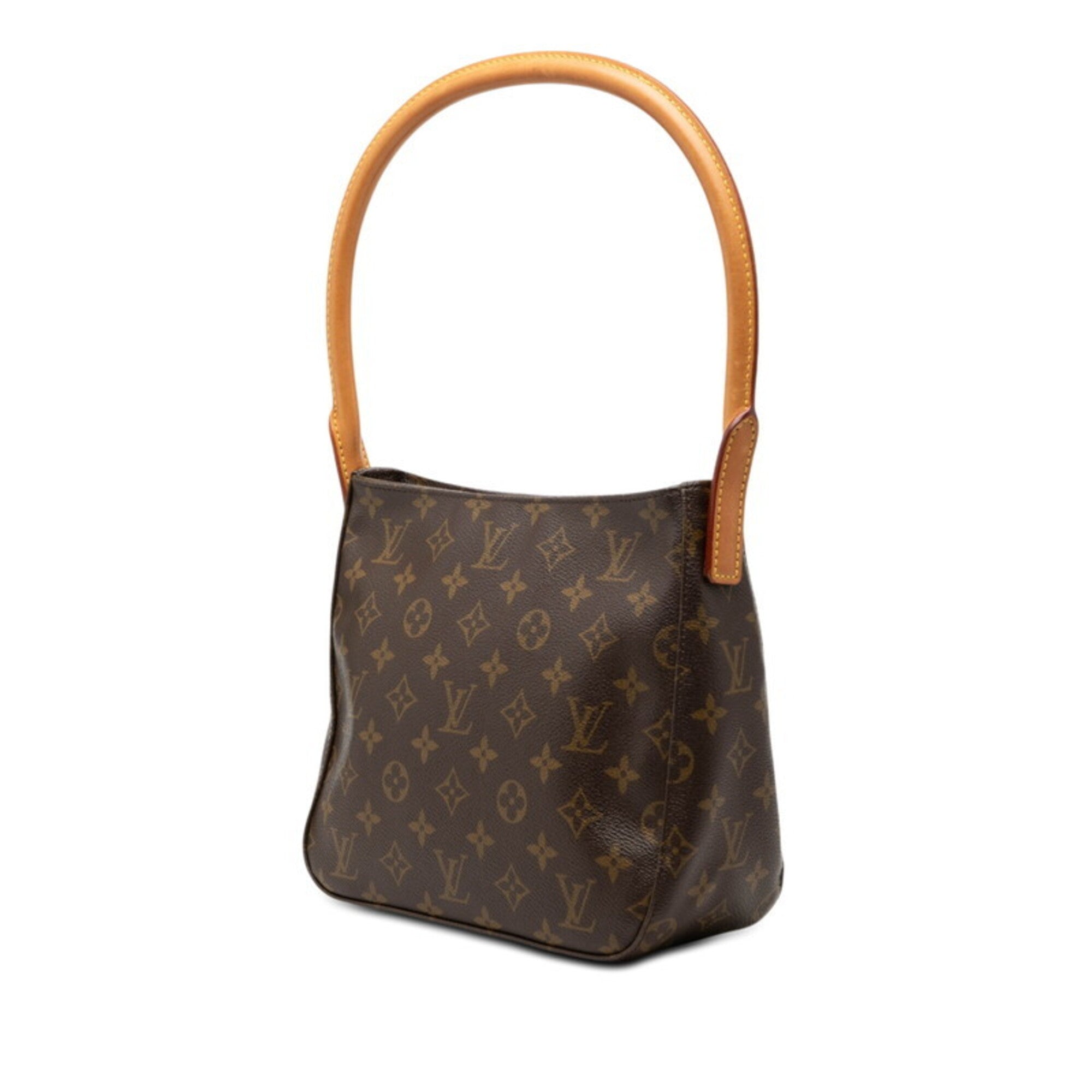 Louis Vuitton Brown Pvc Leather Shoulder Bag (Pre-Owned)