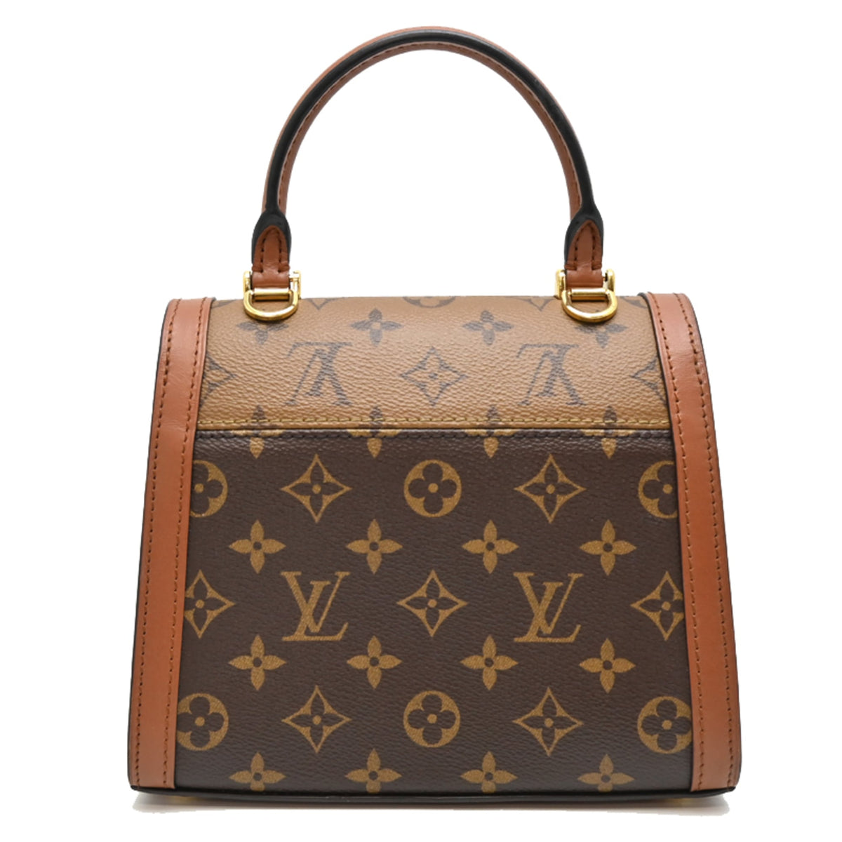 Louis Vuitton Brown Monogram Monogram Reverse Monogram Shoulder Bag (Pre-Owned)