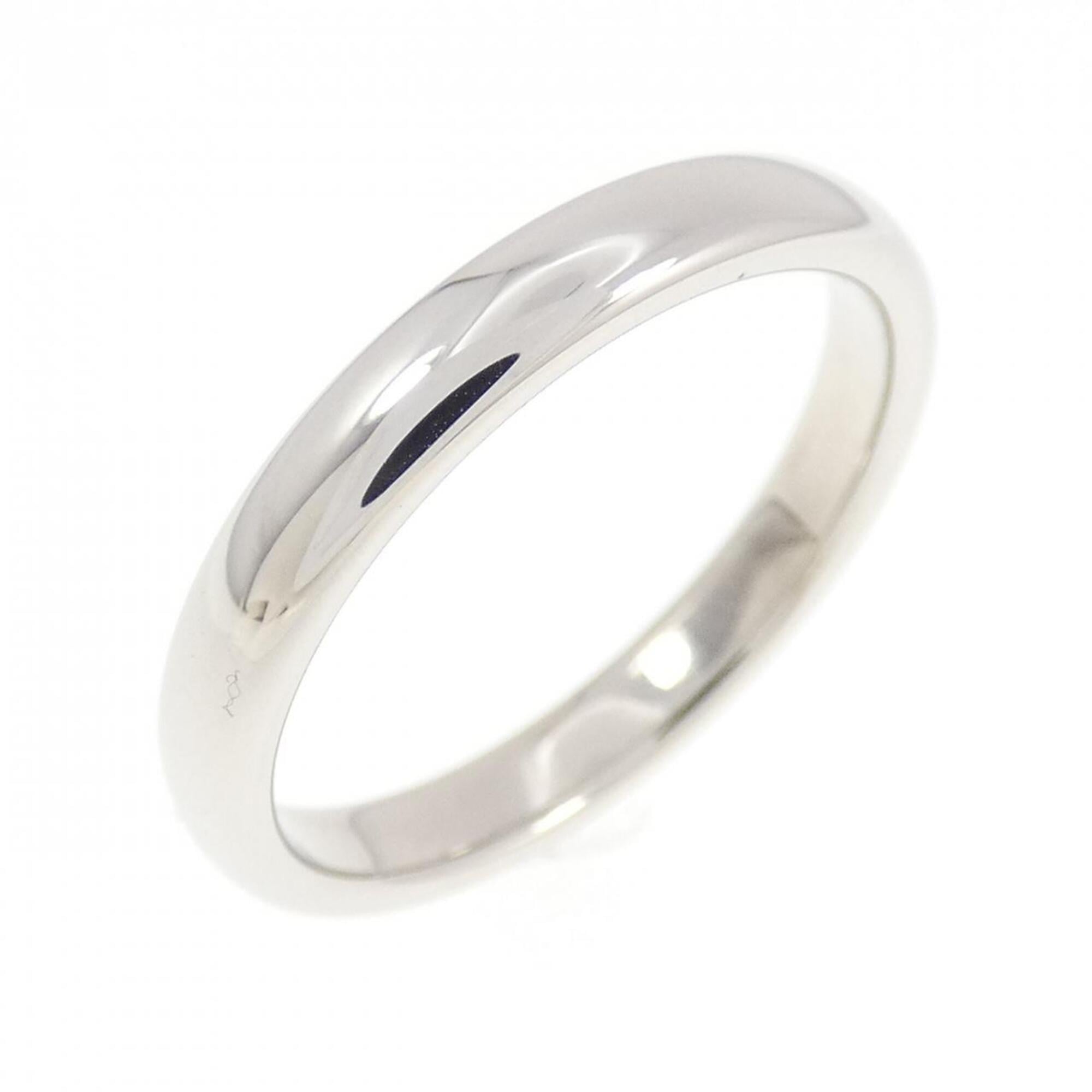 Tiffany Platinum Platinum 950 Band Ring (Pre-Owned)