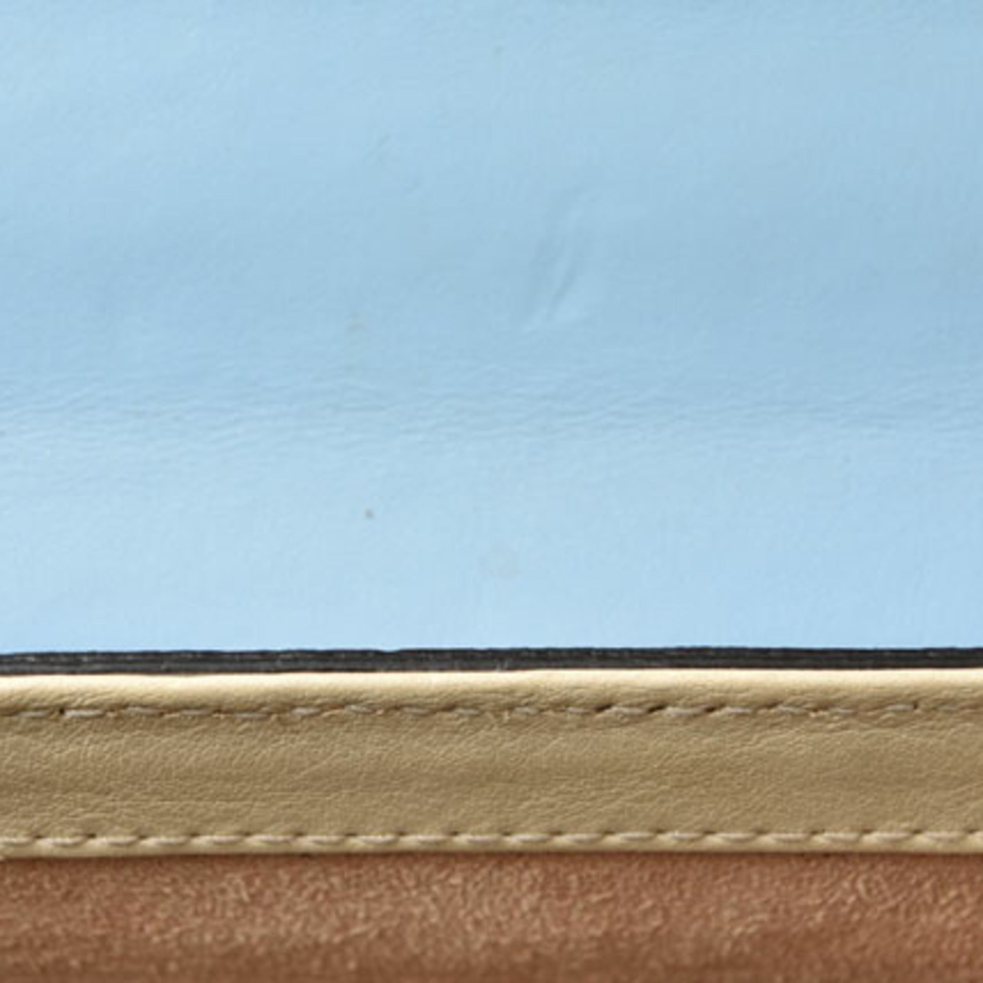 Gucci Beige Blue Brown Gg Supreme Shoulder Bag (Pre-Owned)