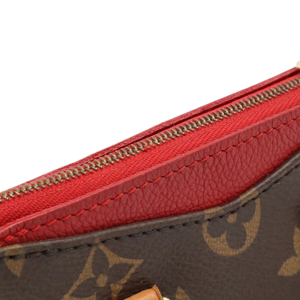 Louis Vuitton Cerise Monogram Red Color Monogram Handbag Shoulder Bag (Pre-Owned)