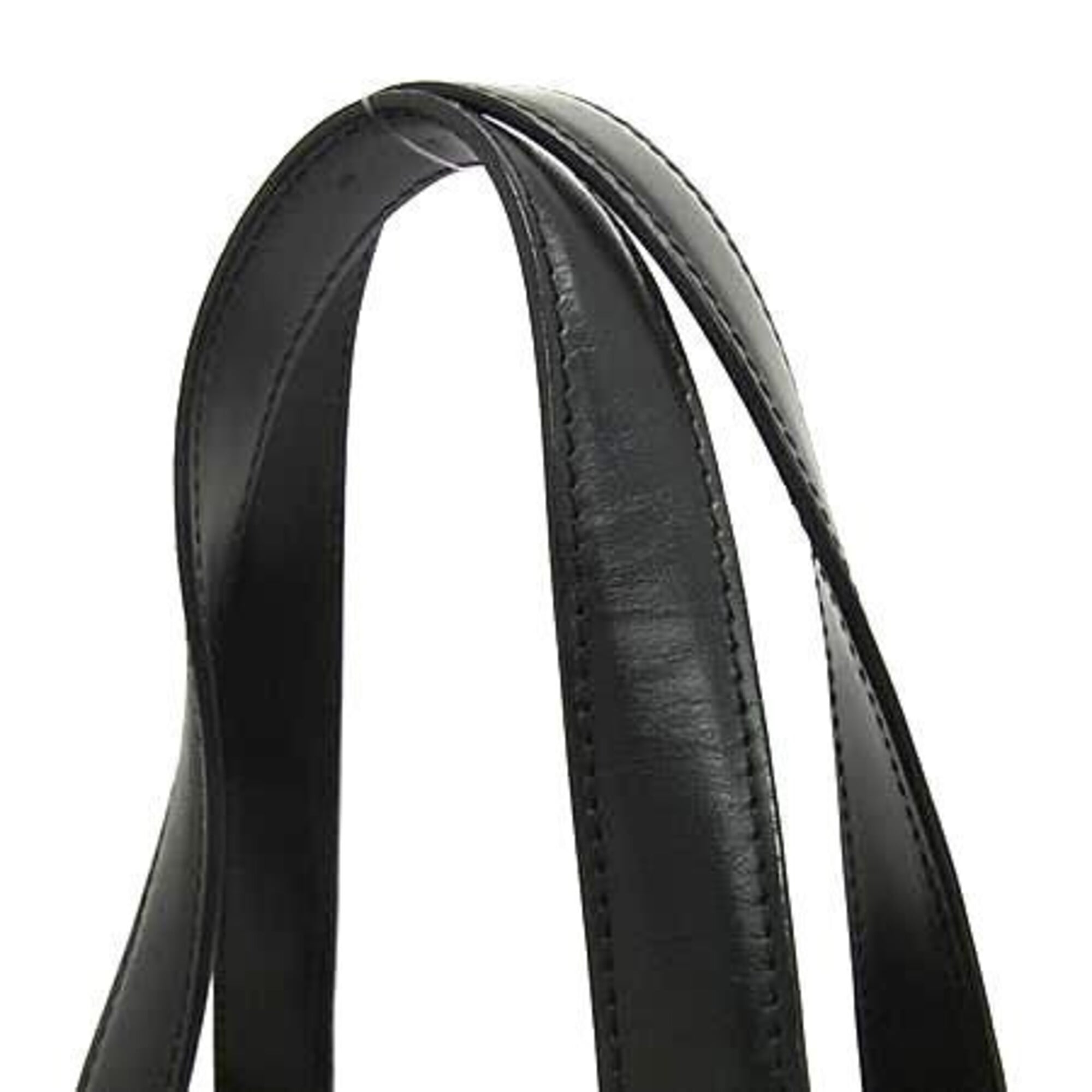 Chanel New Travel Line Black Brown Nylon Leather Handbag Tote Bag (Pre-Owned)