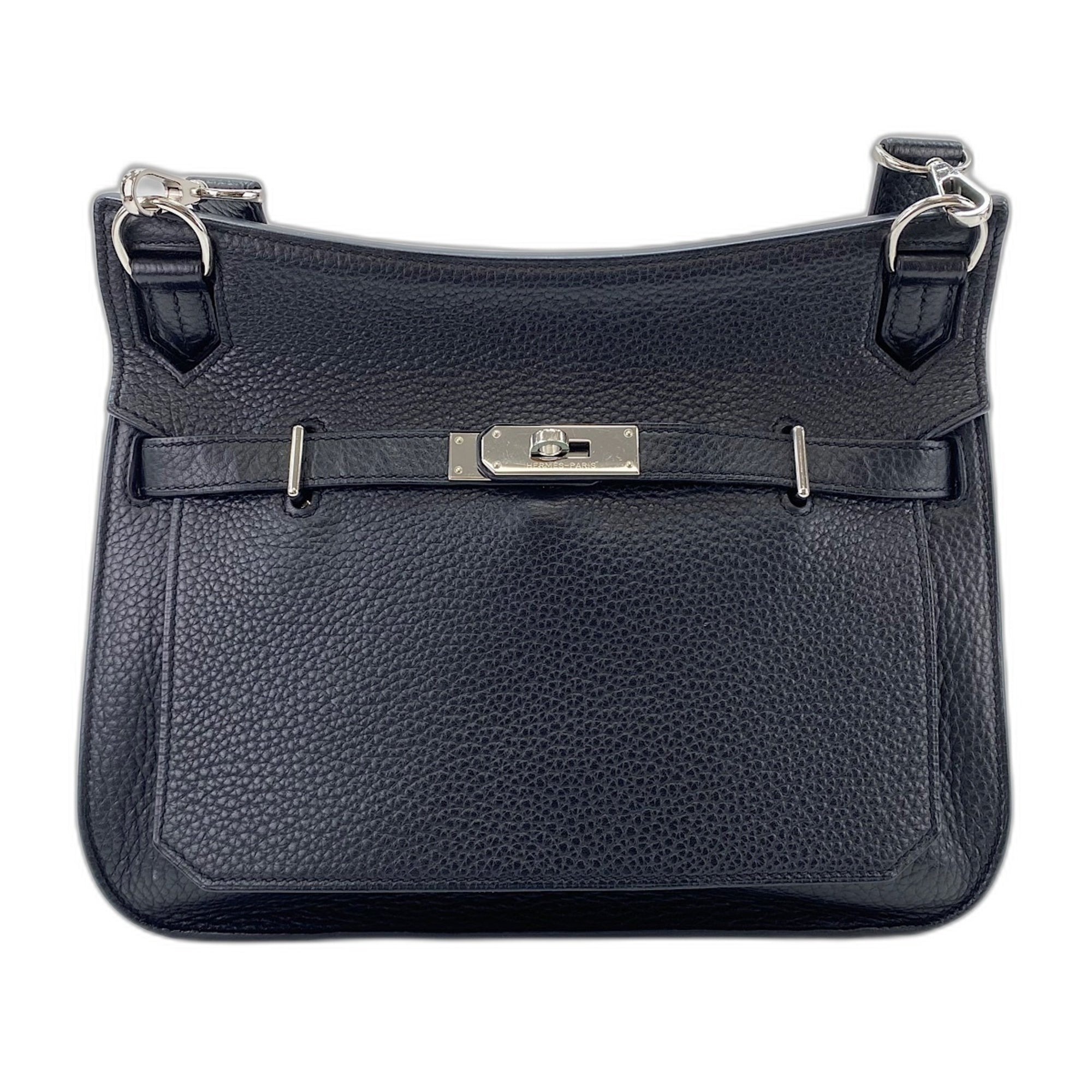 Hermes Jypsiere Black Shoulder Bag (Pre-Owned)
