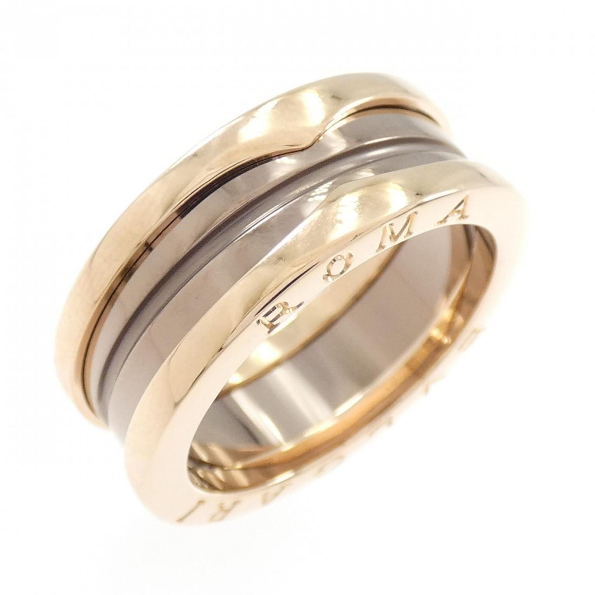 Bvlgari Pink Gold (18K) Ceramic Band Ring (Pre-Owned)