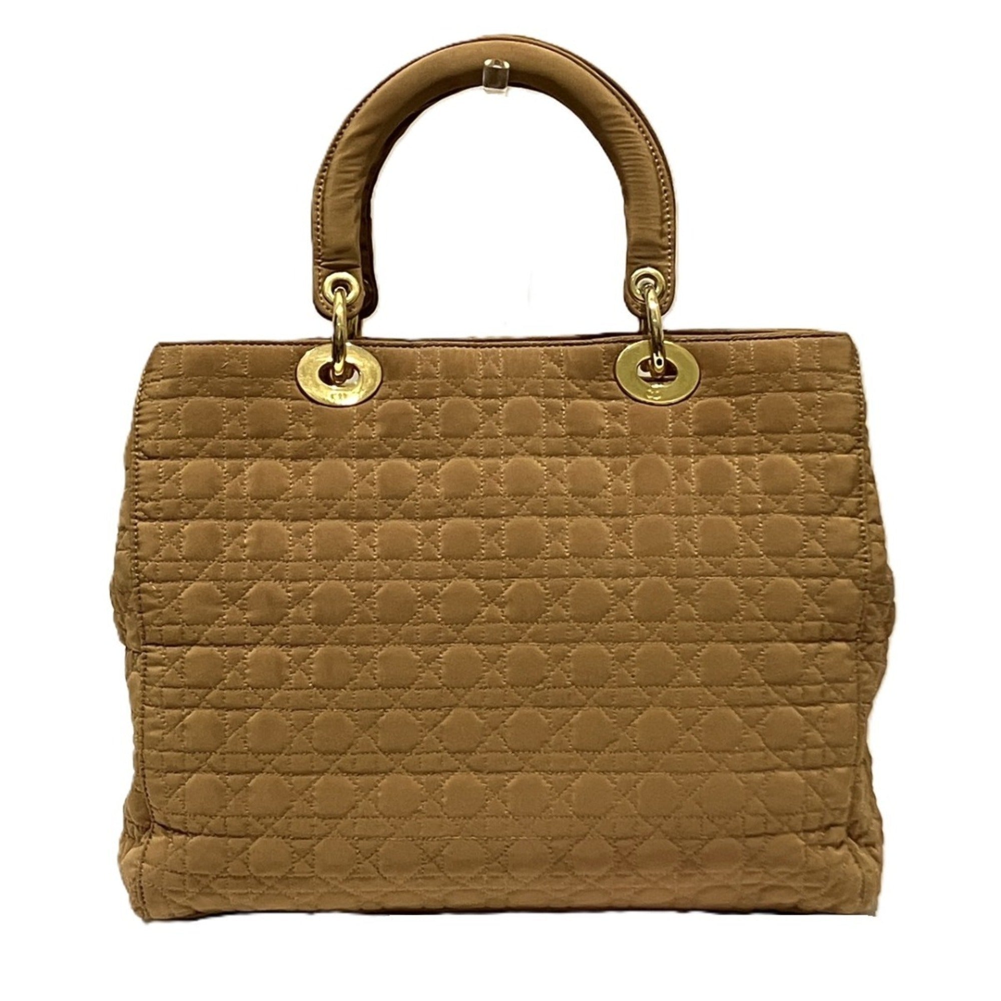 Christian Dior Brown Nylon Handbag (Pre-Owned)