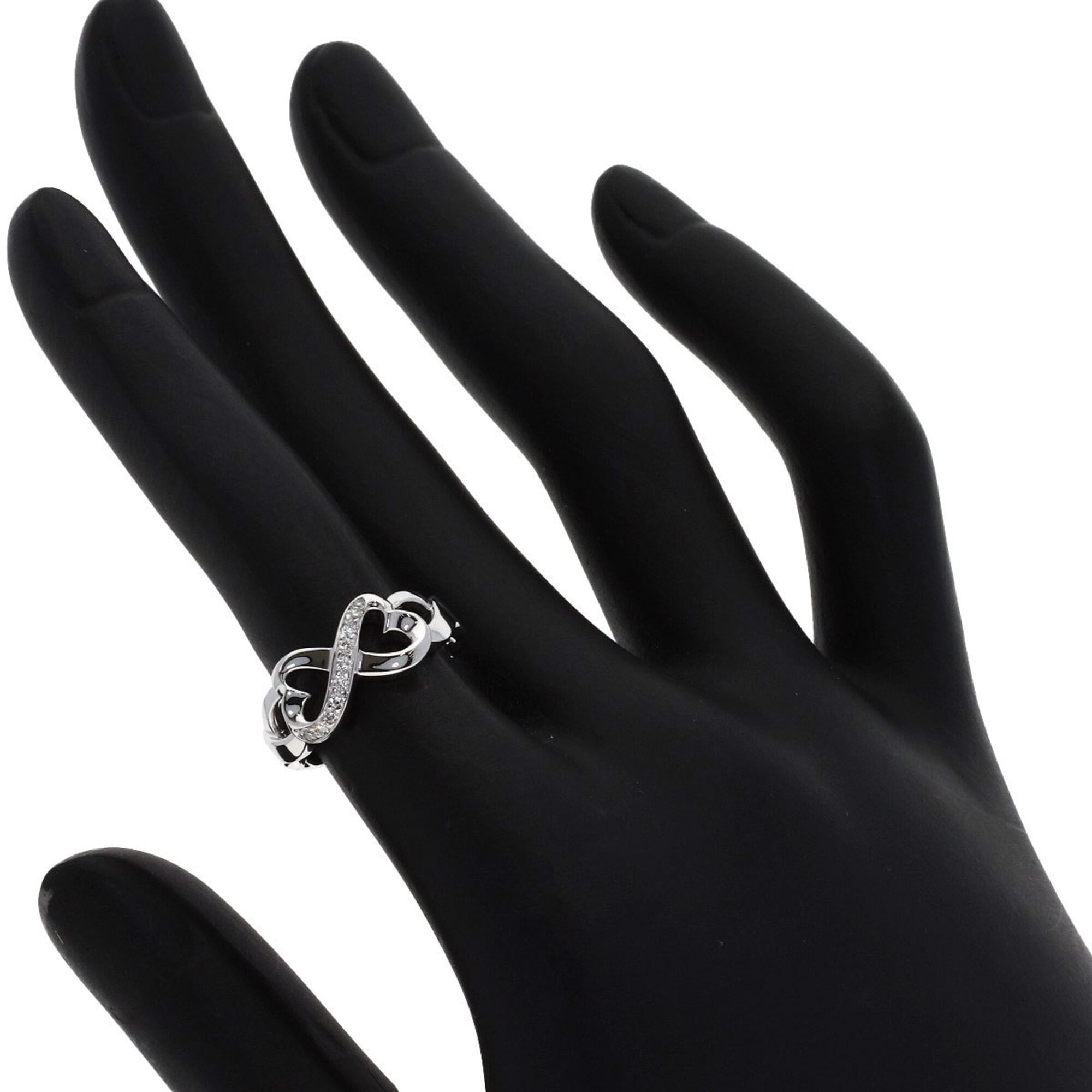 Tiffany White Gold (18K) Band Ring (Pre-Owned)