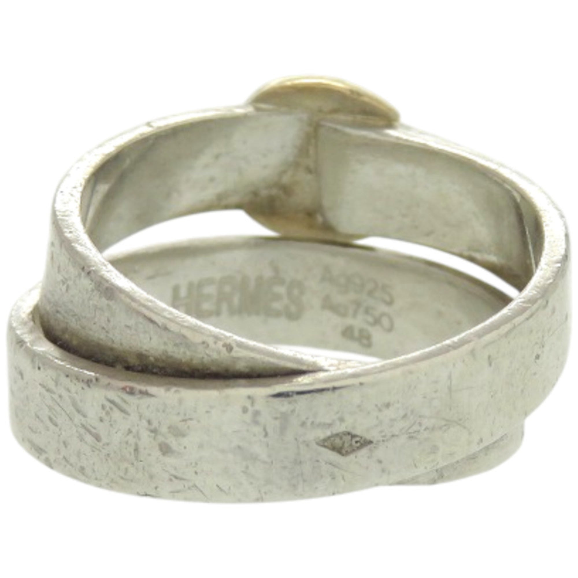 Hermes Gold Silver Gold (18K) Silver 925 (Pre-Owned)