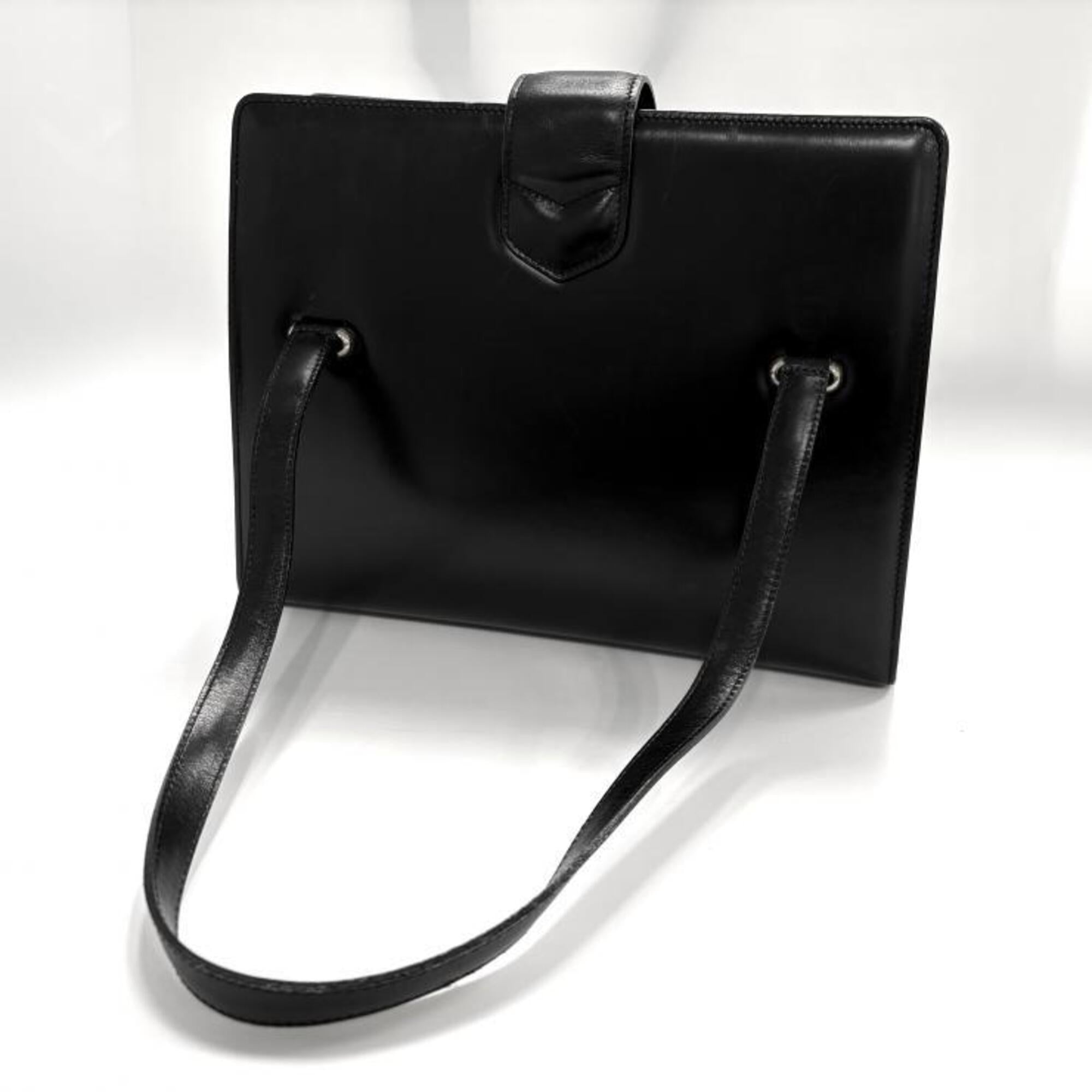 Celine Black Leather Handbag (Pre-Owned)