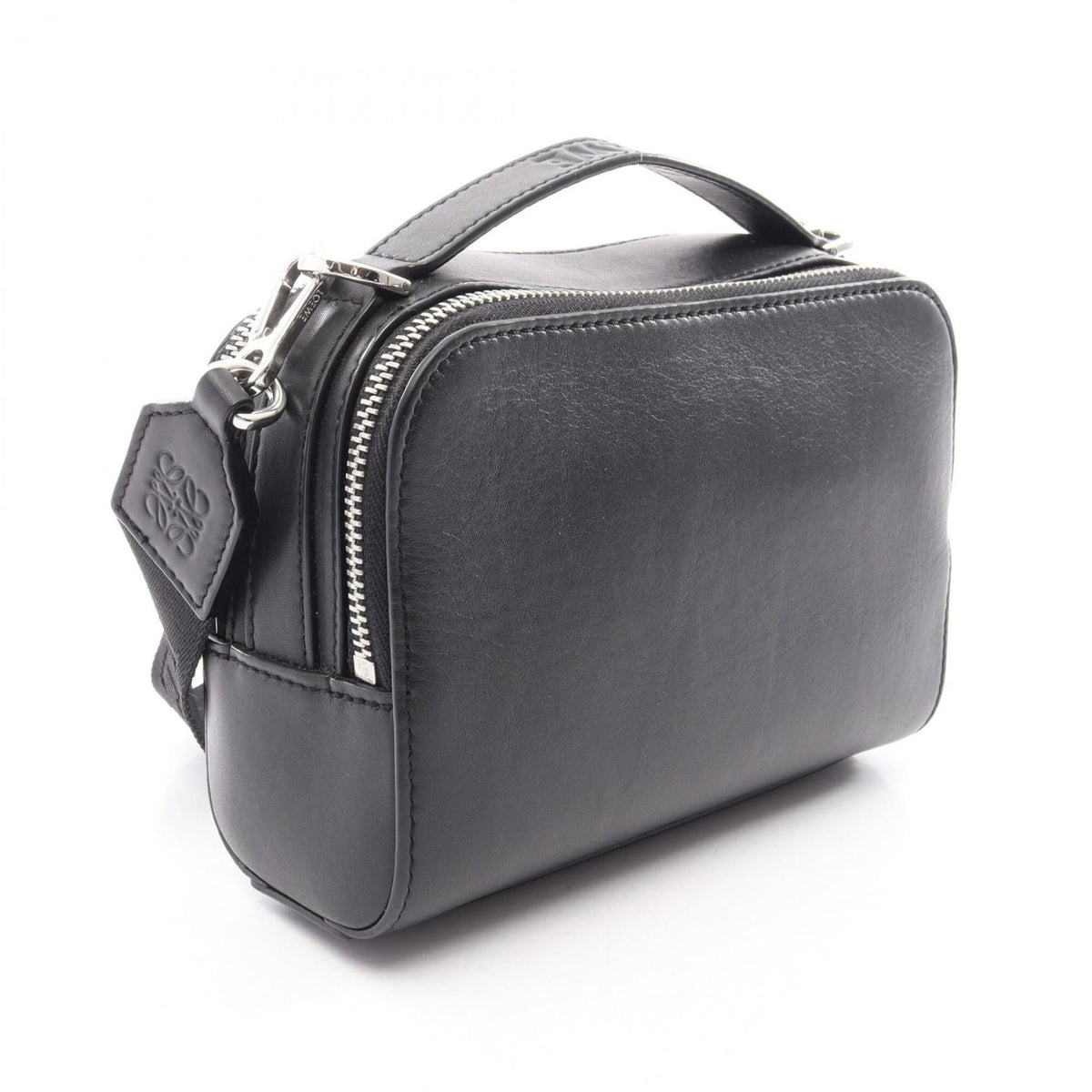 Loewe Black Leather Handbag (Pre-Owned)