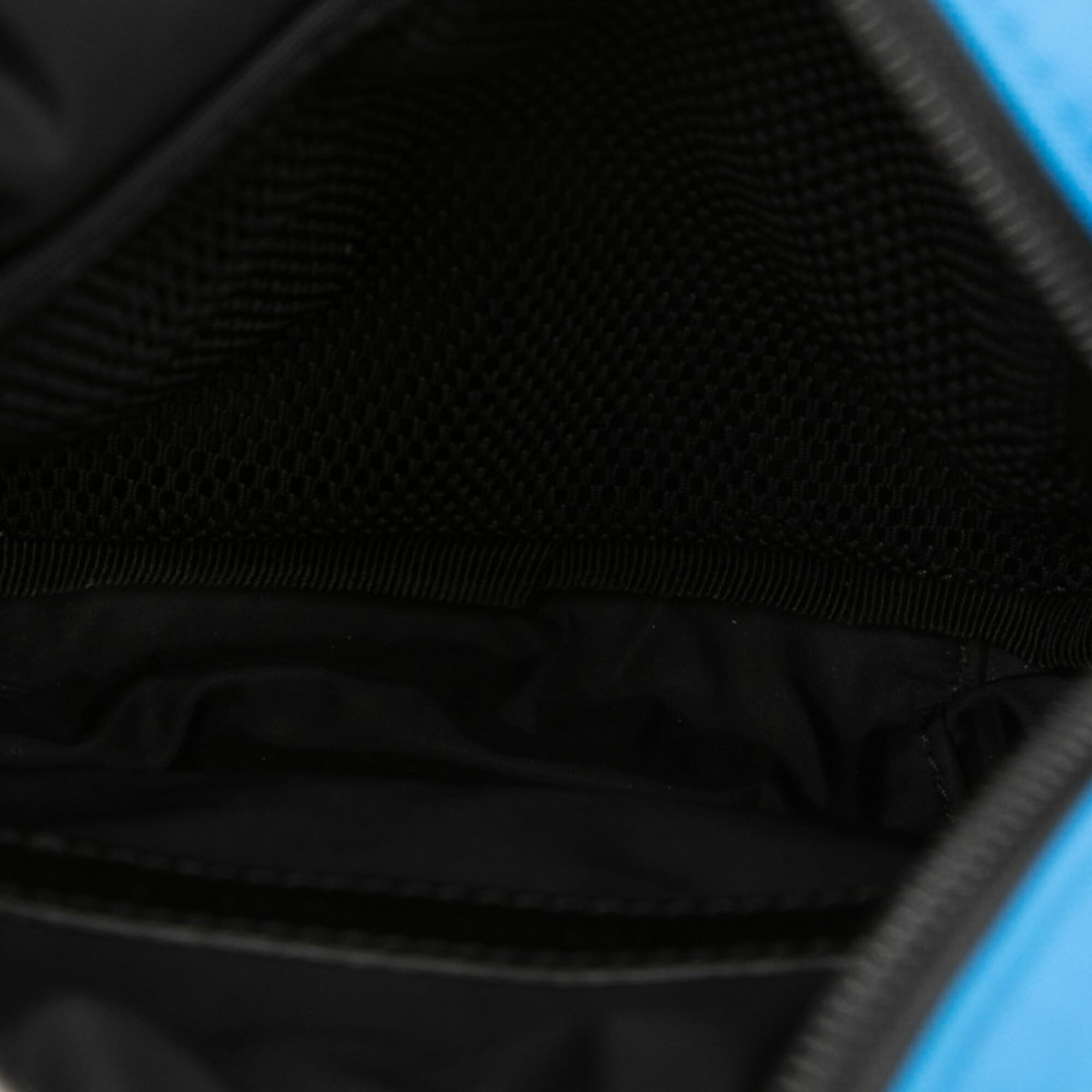 Balenciaga Black Blue Nylon Shoulder Bag (Pre-Owned)