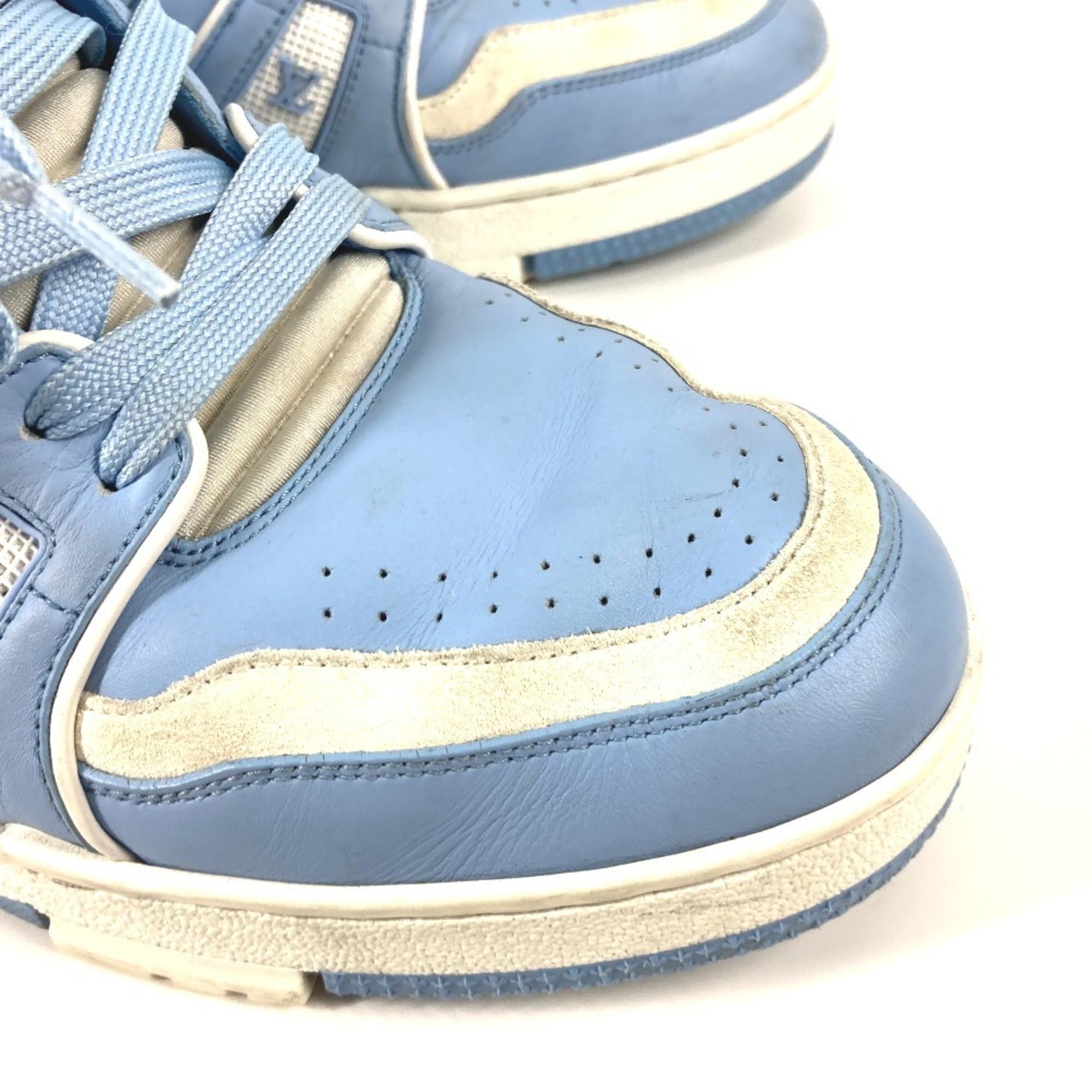 Louis Vuitton Blue White Sneakers (Pre-Owned)