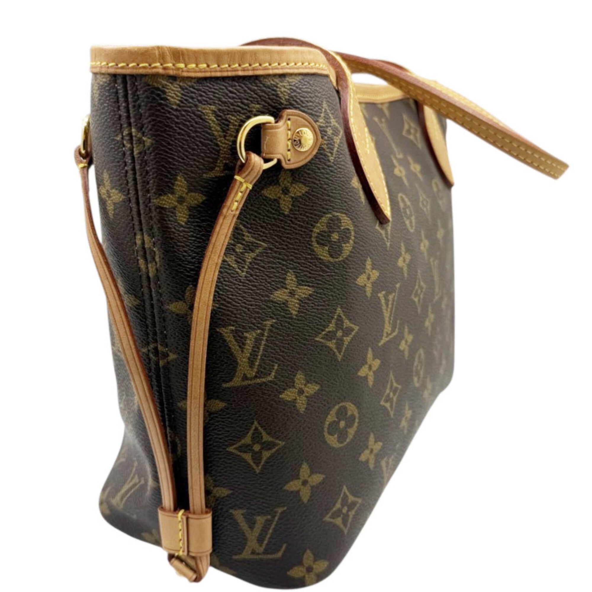Louis Vuitton Brown Monogram Handbag Tote Bag (Pre-Owned)