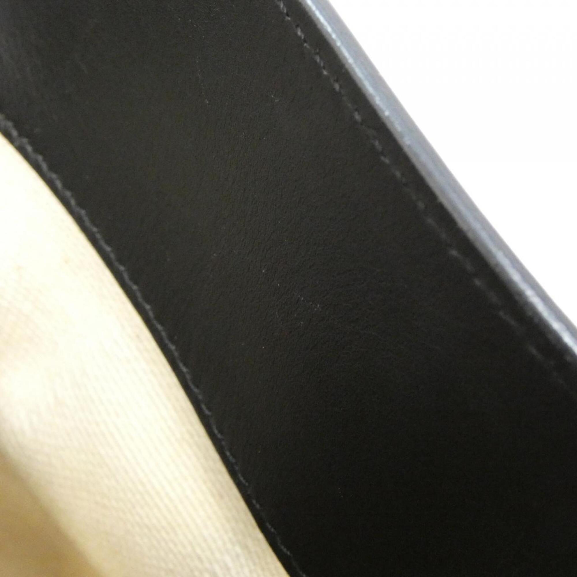 Fendi Peekaboo Black White Canvas Leather Handbag (Pre-Owned)