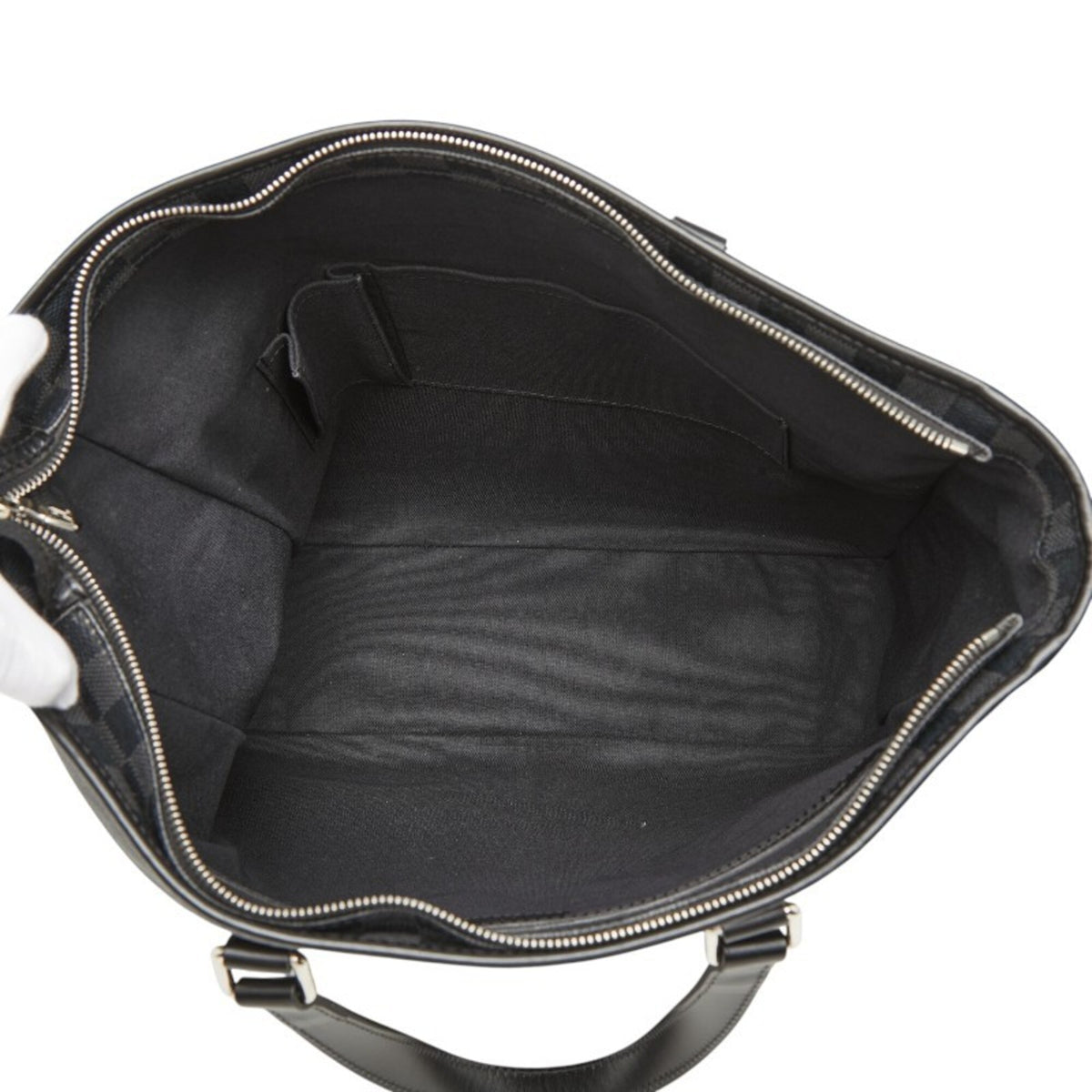 Louis Vuitton Black Pvc Leather Shoulder Bag (Pre-Owned)