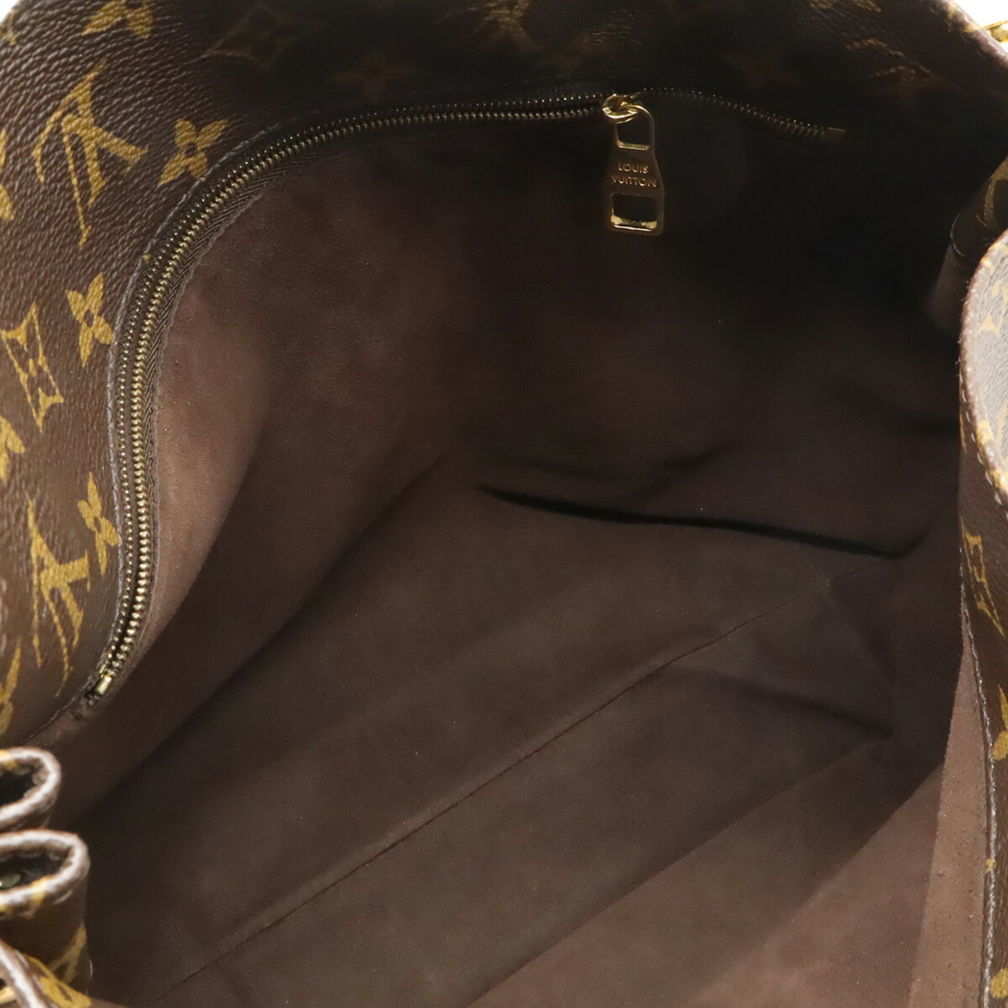 Louis Vuitton Brown Galle Monogram Monogram Handbag Shoulder Bag (Pre-Owned)