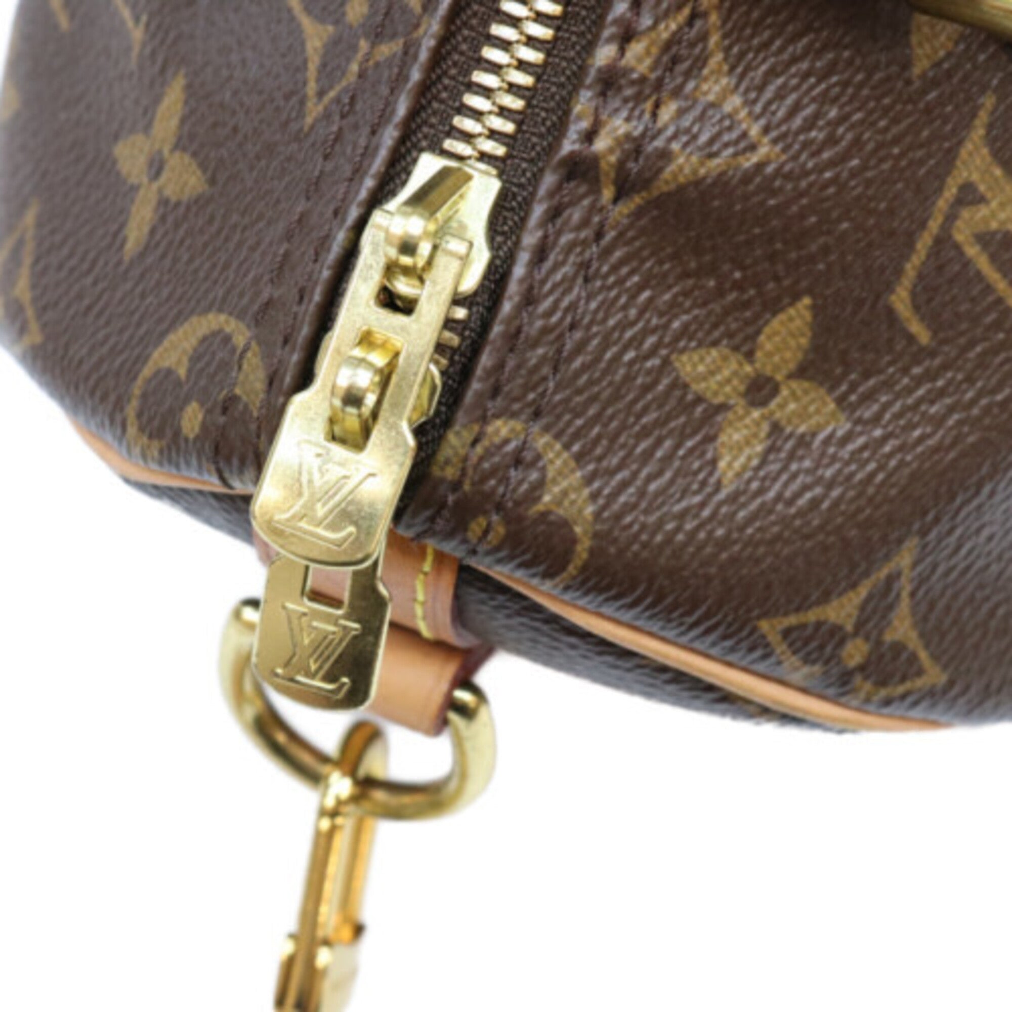 Louis Vuitton Brown Monogram Boston Bag (Pre-Owned)
