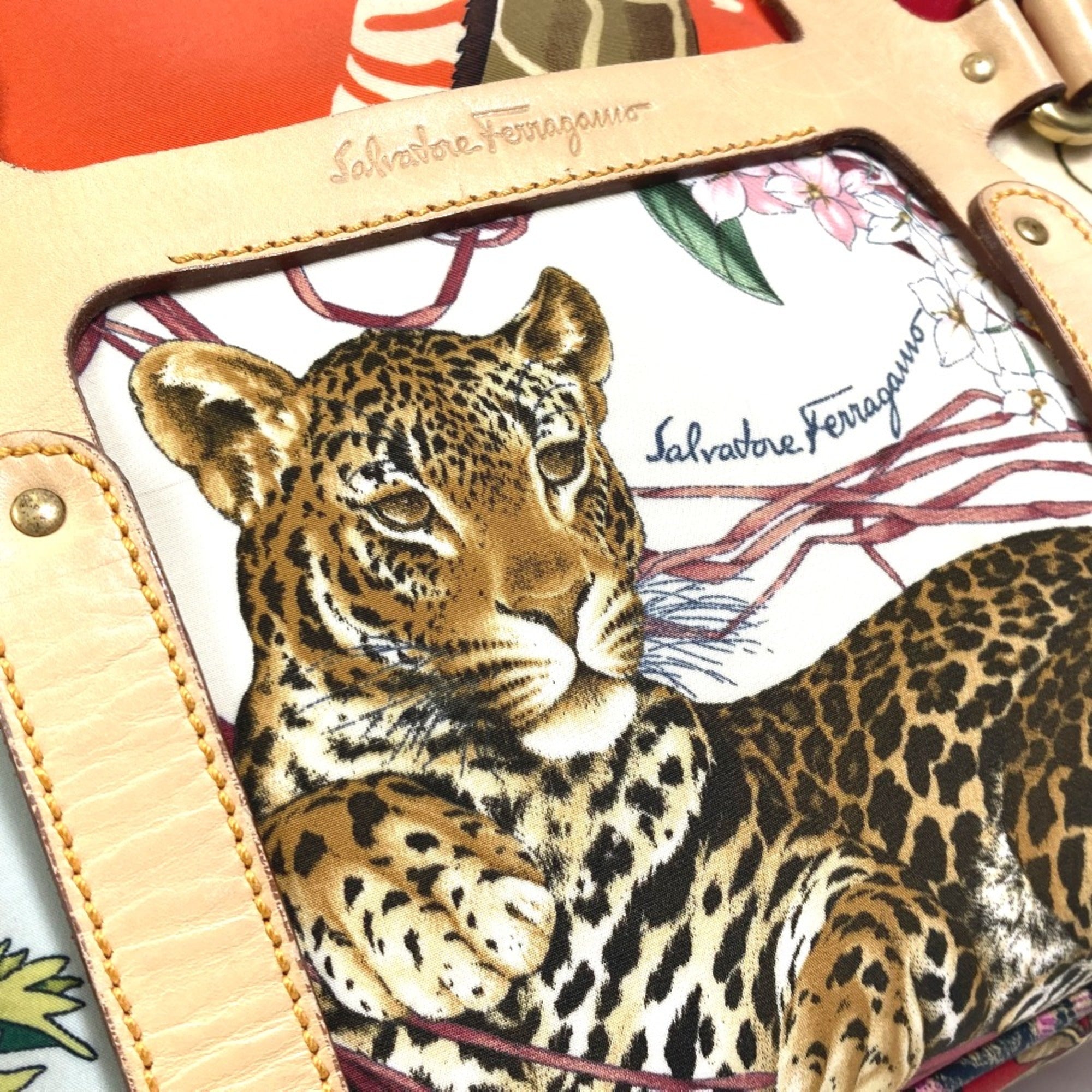 Salvatore Ferragamo Other Cloth Tote Bag (Pre-Owned)