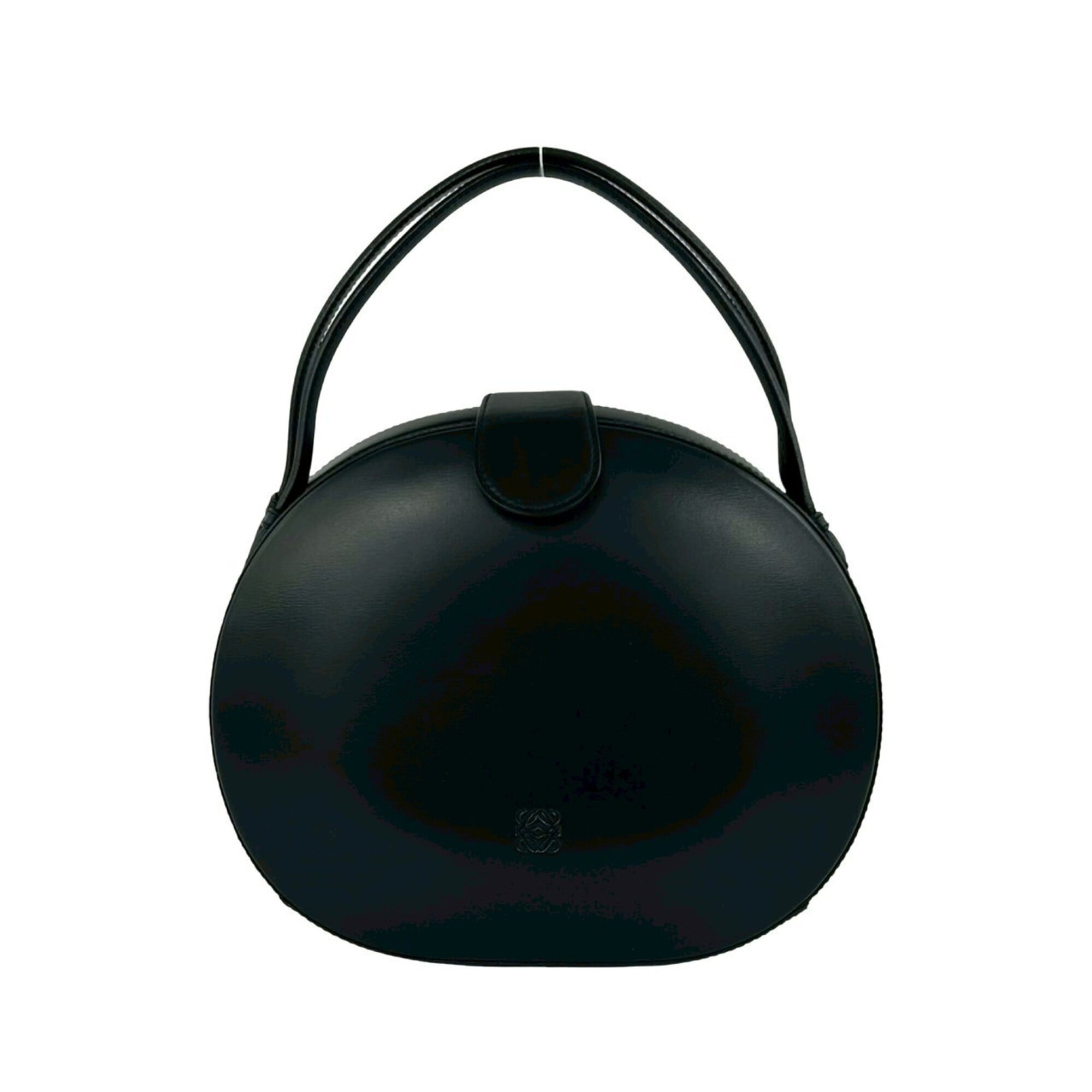 Loewe Black Leather Handbag Tote Bag (Pre-Owned)