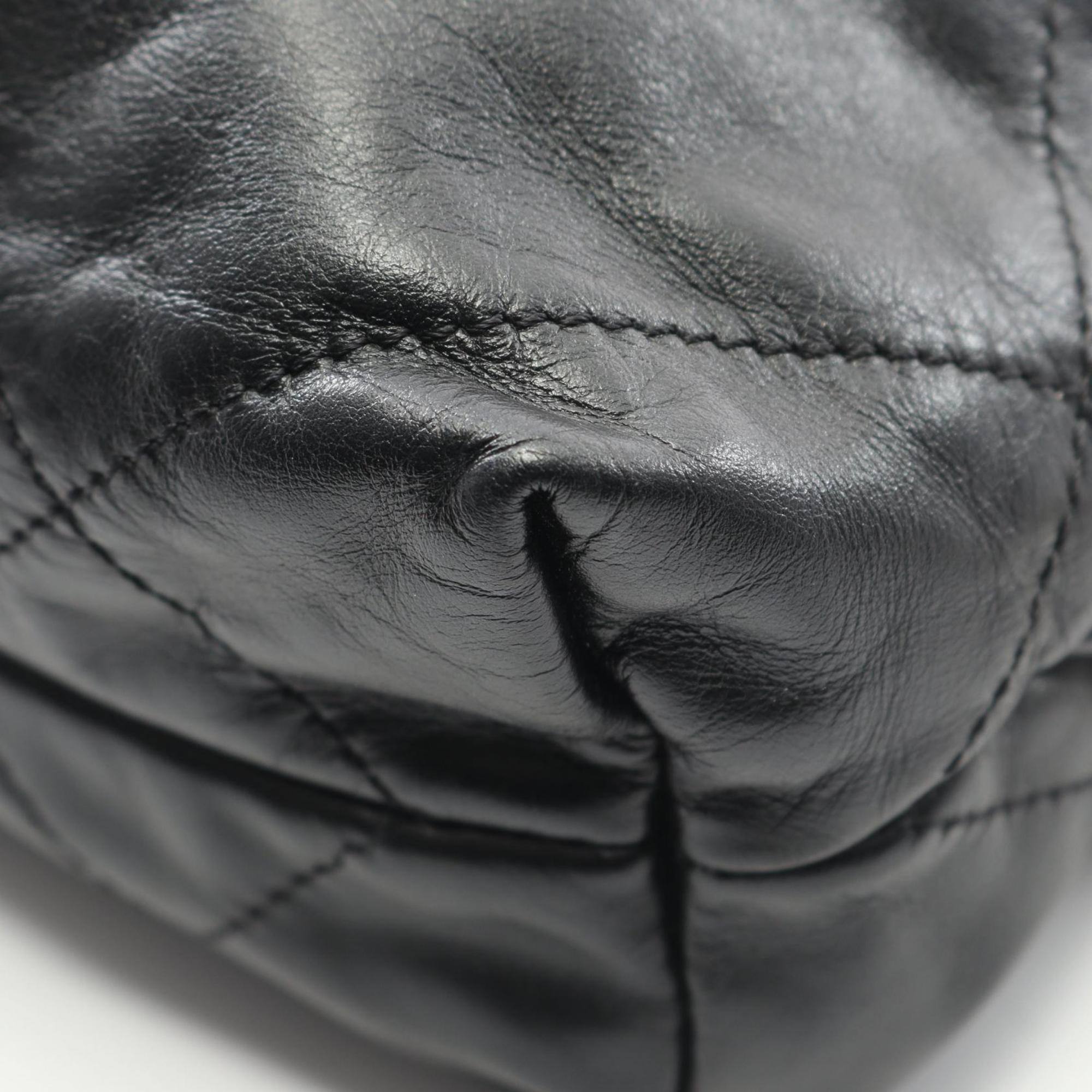 Chanel Black Leather Backpack (Pre-Owned)