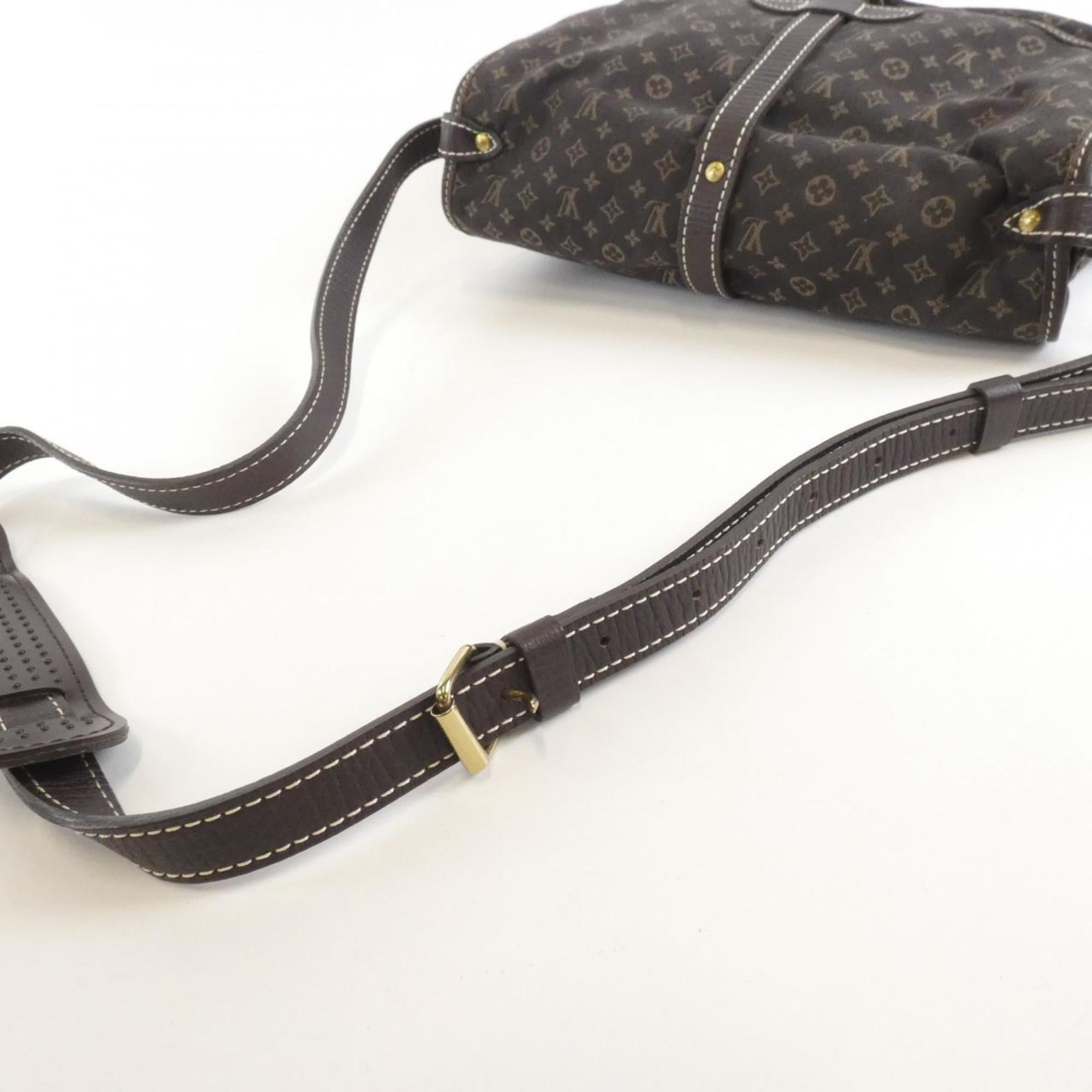 Louis Vuitton Monogram Mini Lin Ebene Canvas Shoulder Bag (Pre-Owned)